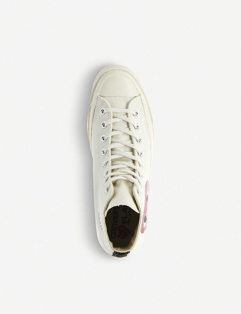 Comme des Garçons PLAY x Converse 70s canvas high-top trainers - 2