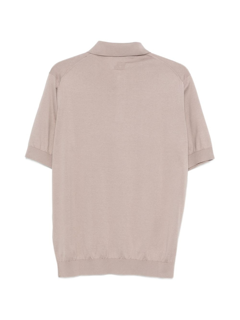 LARDINI buttoned polo shirt outlook