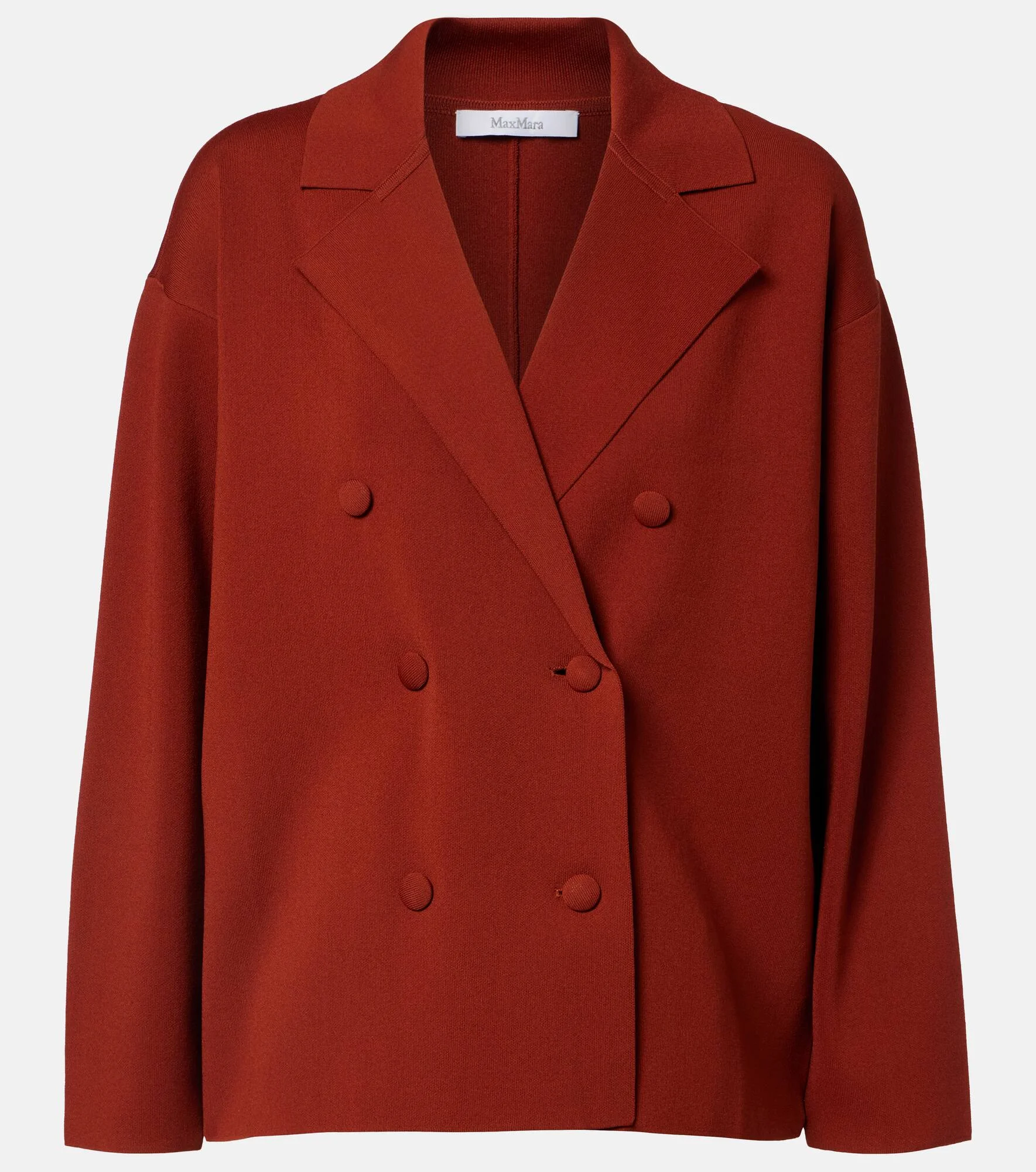 Calte double-breasted crêpe blazer - 1