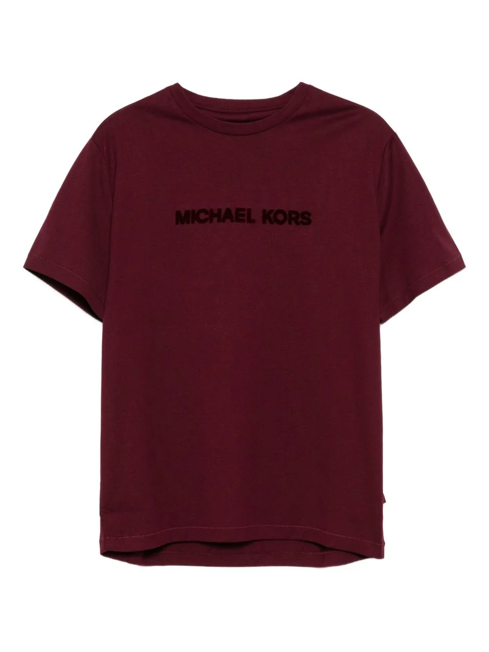 logo-embossed T-shirt - 1