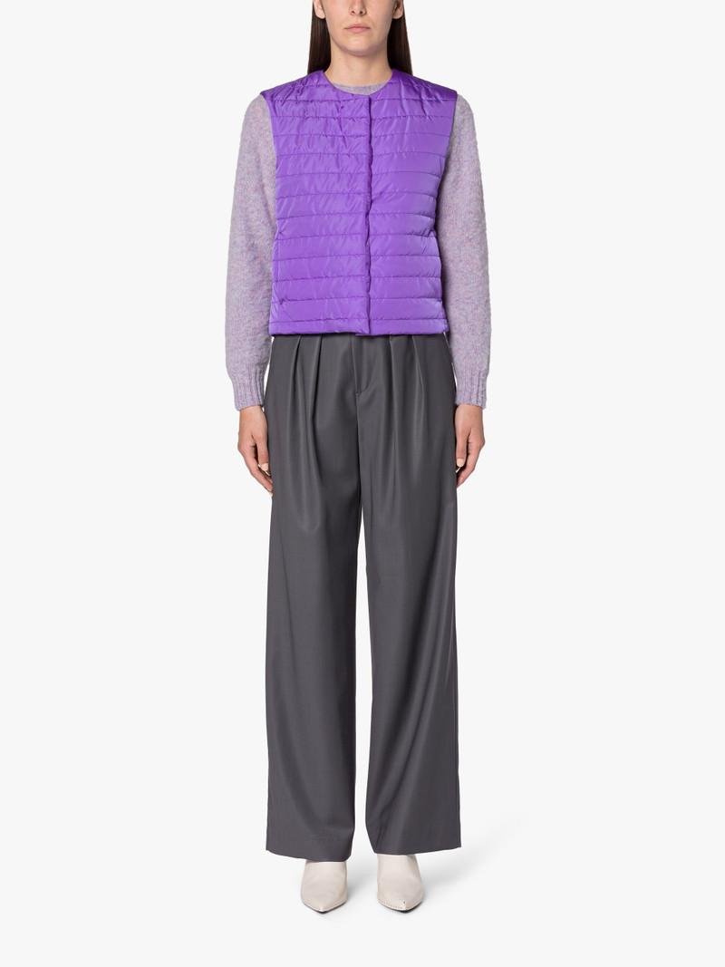 ISABEL PURPLE NYLON LINER VEST 3