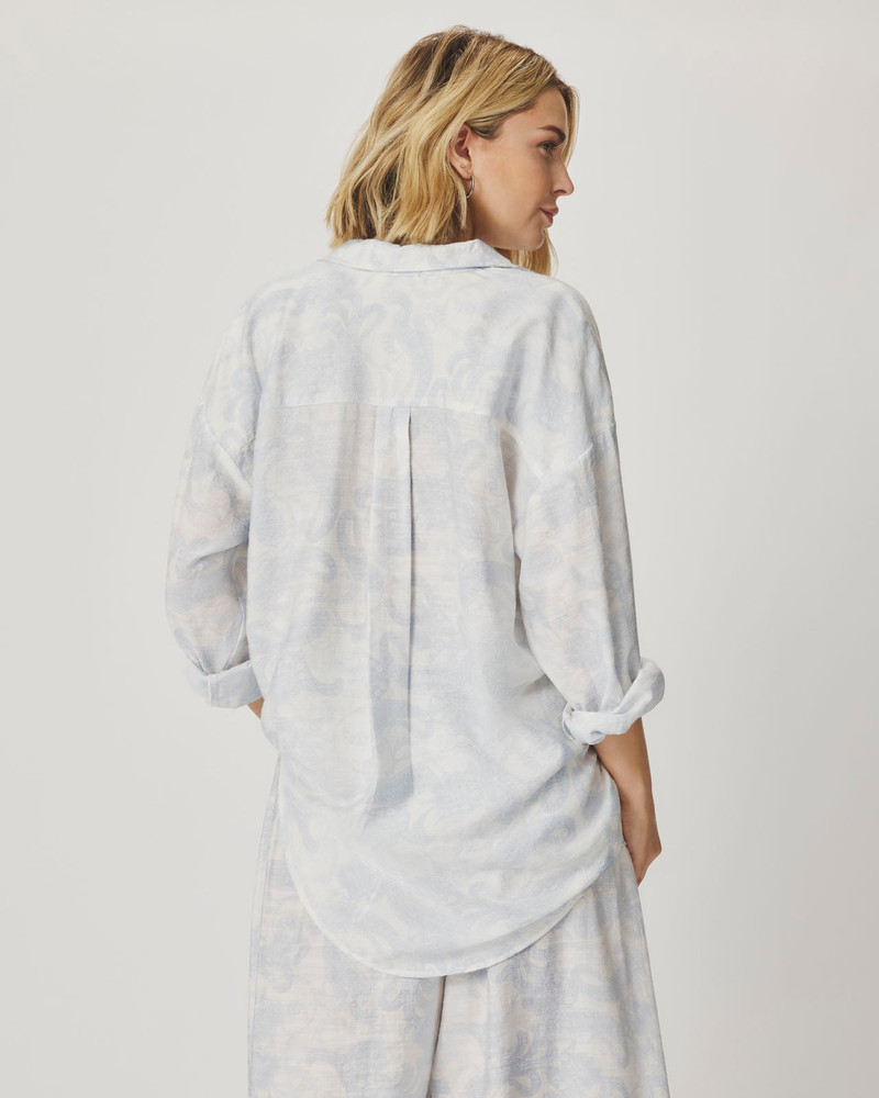 Iris Paisley Button Down 4