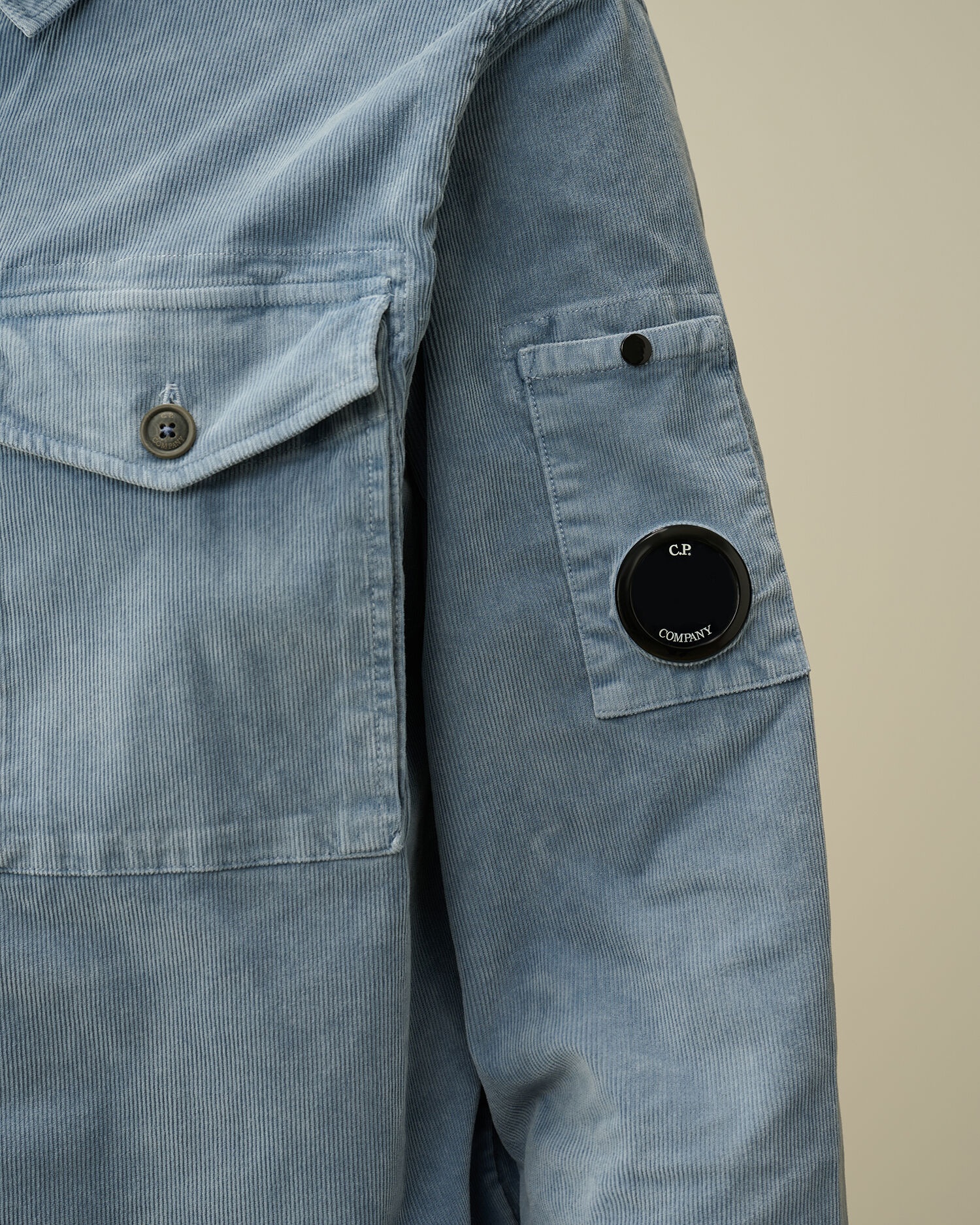 Corduroy Lens Buttoned Shirt - 4