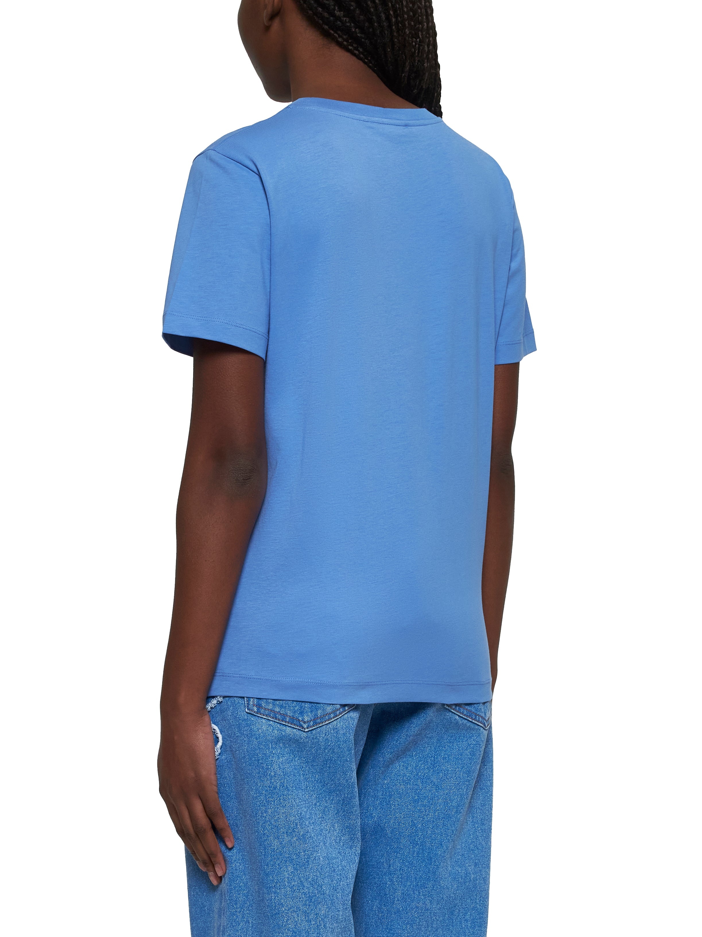Light blue Marni Scribbled logo T-shirt - 3