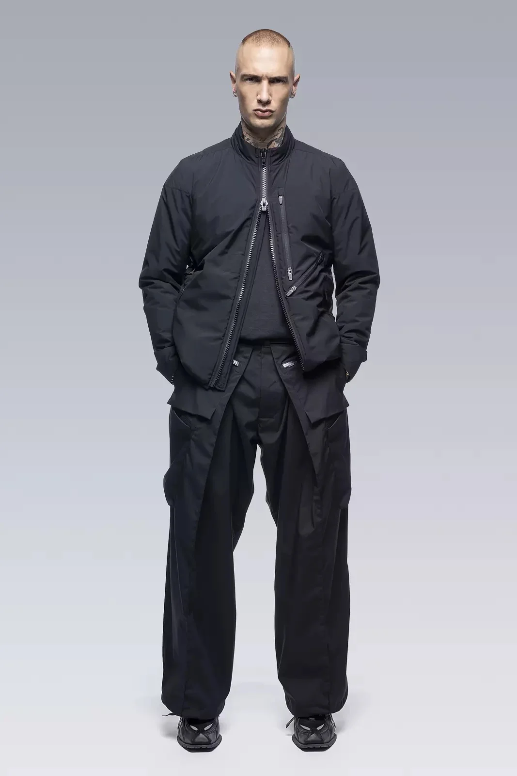 ACRONYM J58-WS Windstopper® PrimaLoft® Modular Liner Jacket Black