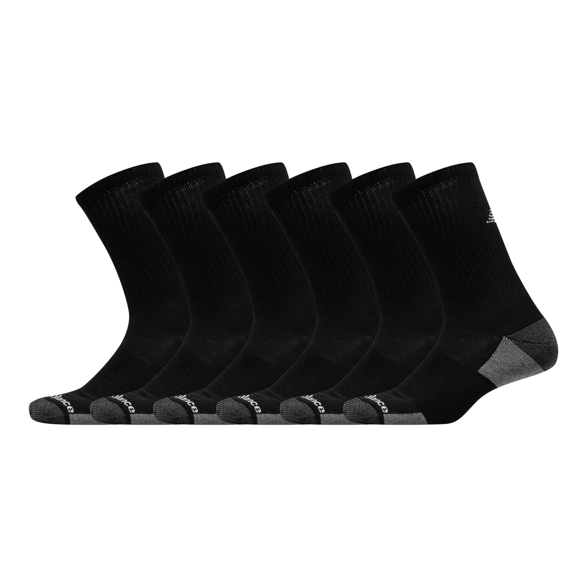 Cushioned Crew Socks 6 Pack - 1
