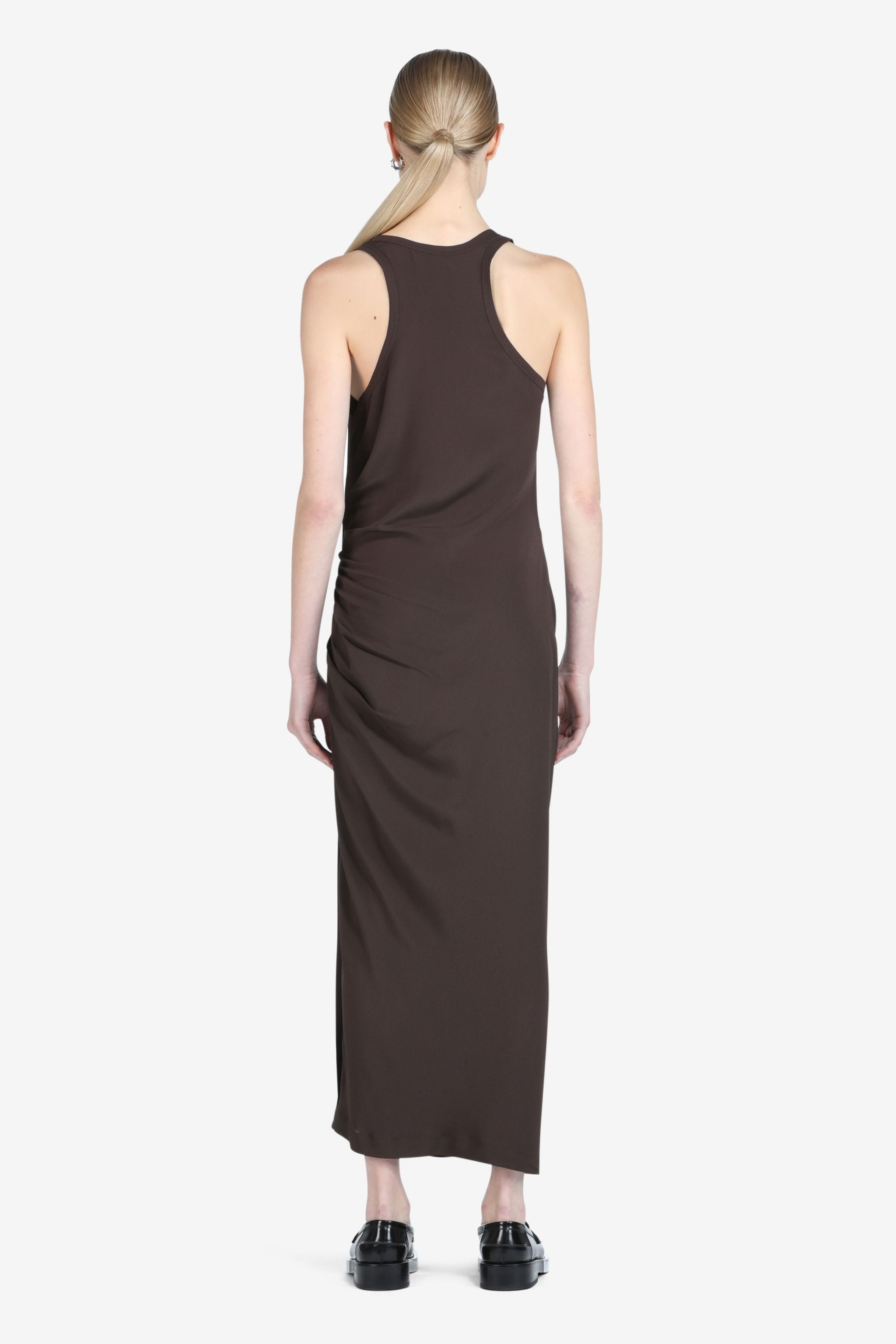 RUCHED MAXI DRESS - 2