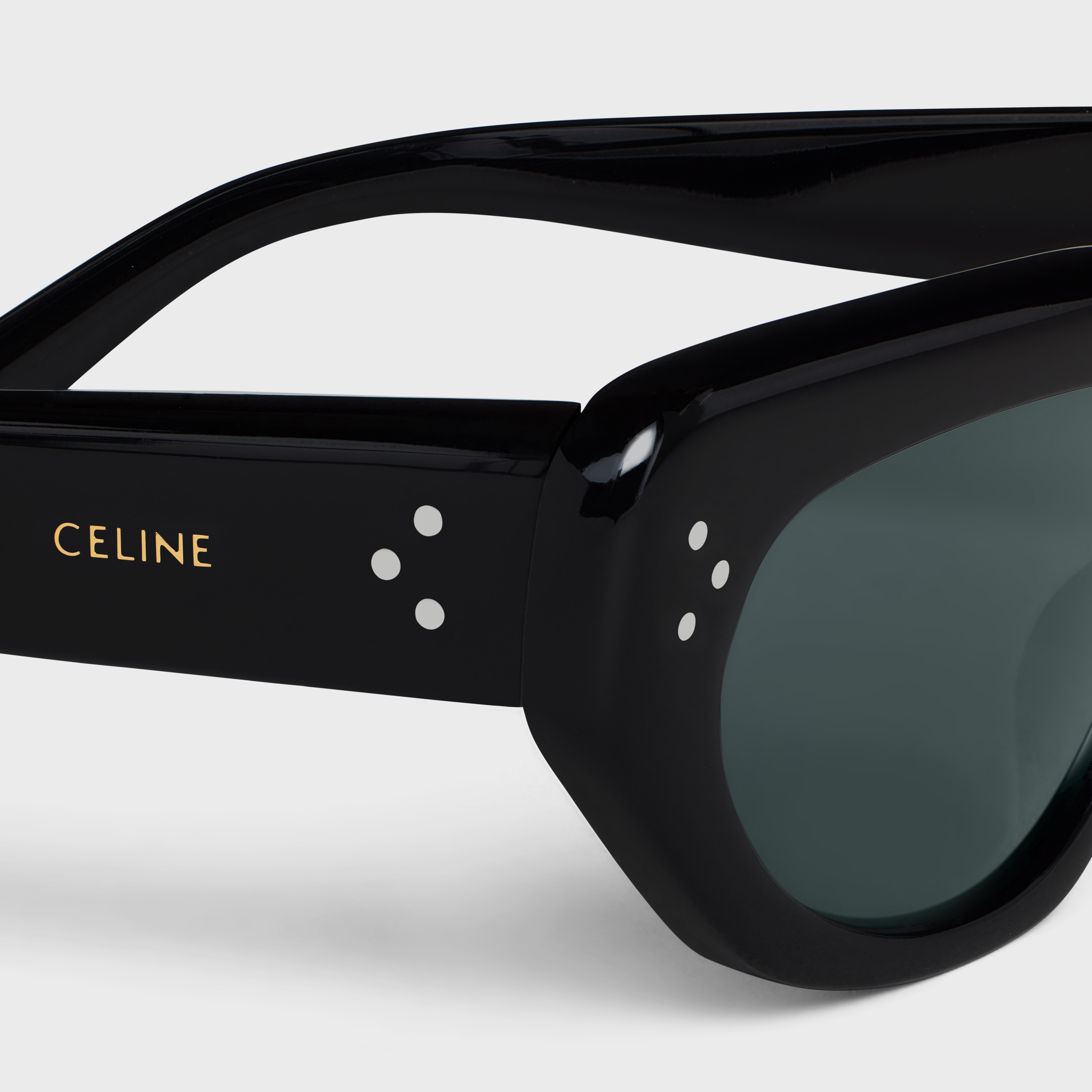 Black Frame 52 Sunglasses in Acetate - 4