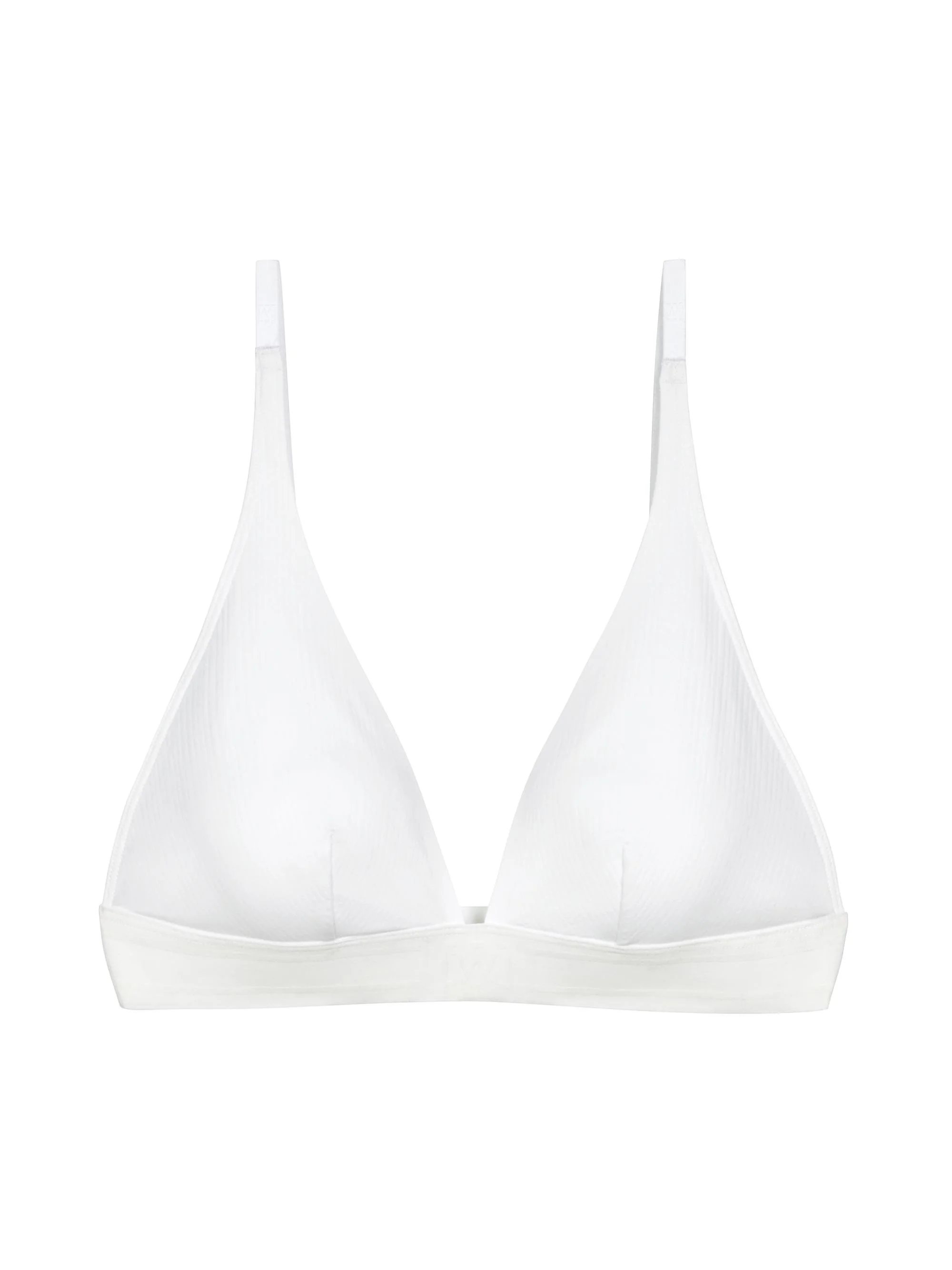 Women's Triangle Bralette - Pearl - 1