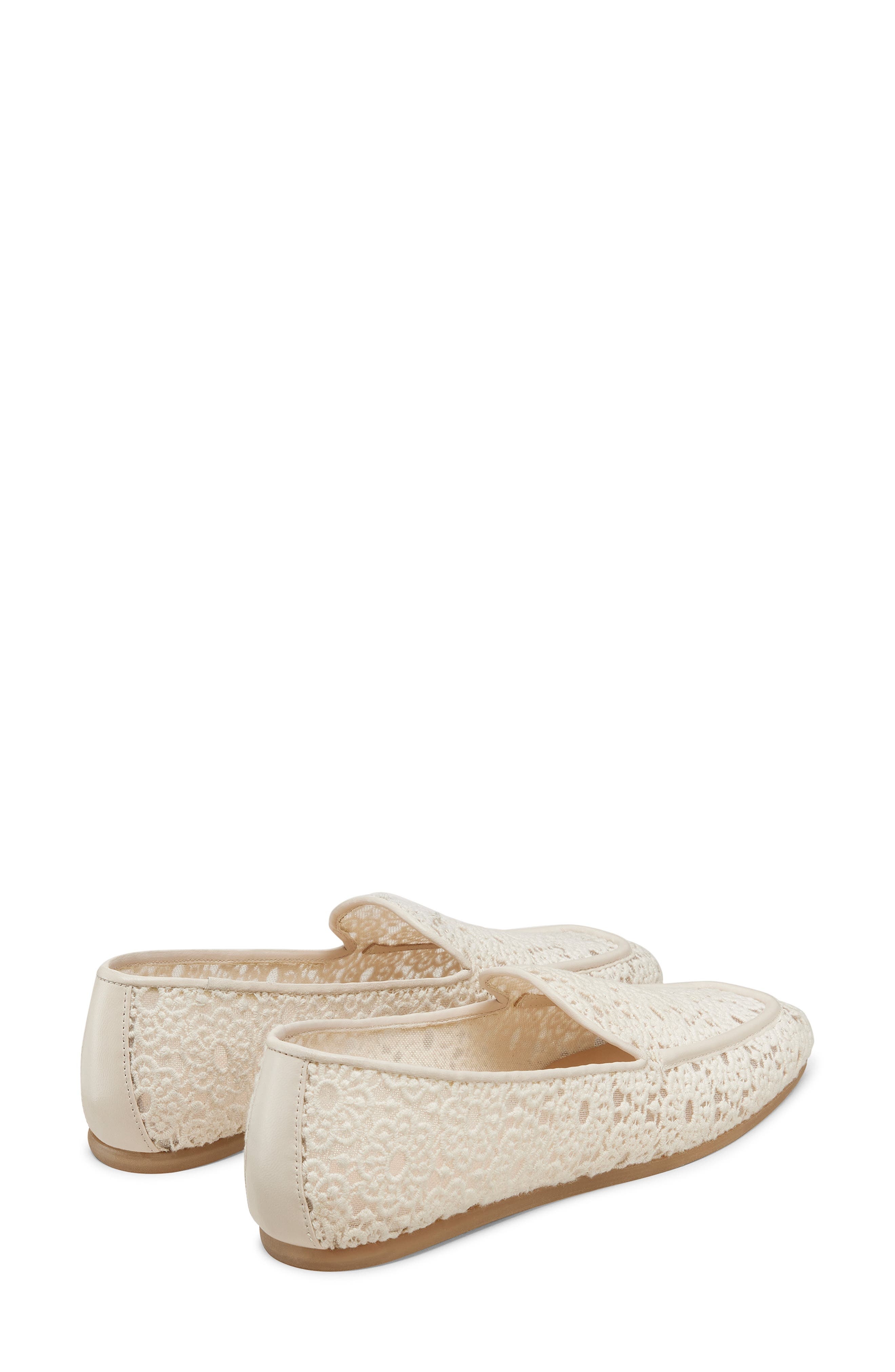 Stuart Weitzman Lee Embroidered Loafer in Linen at Nordstrom - 2