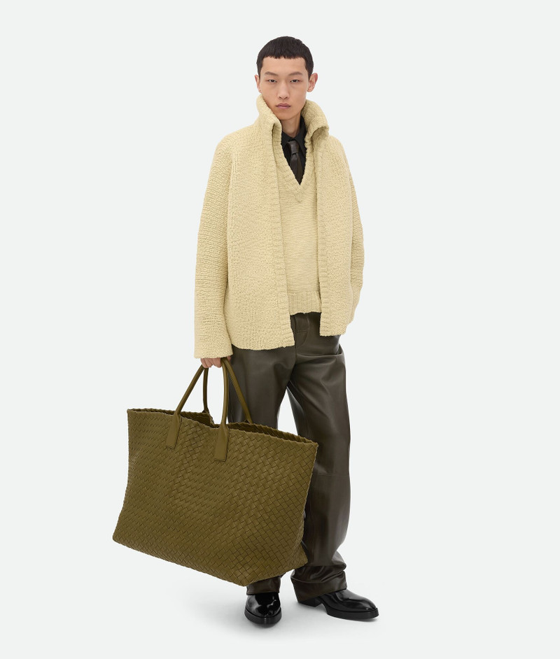 Leather Wide Leg Trousers 4