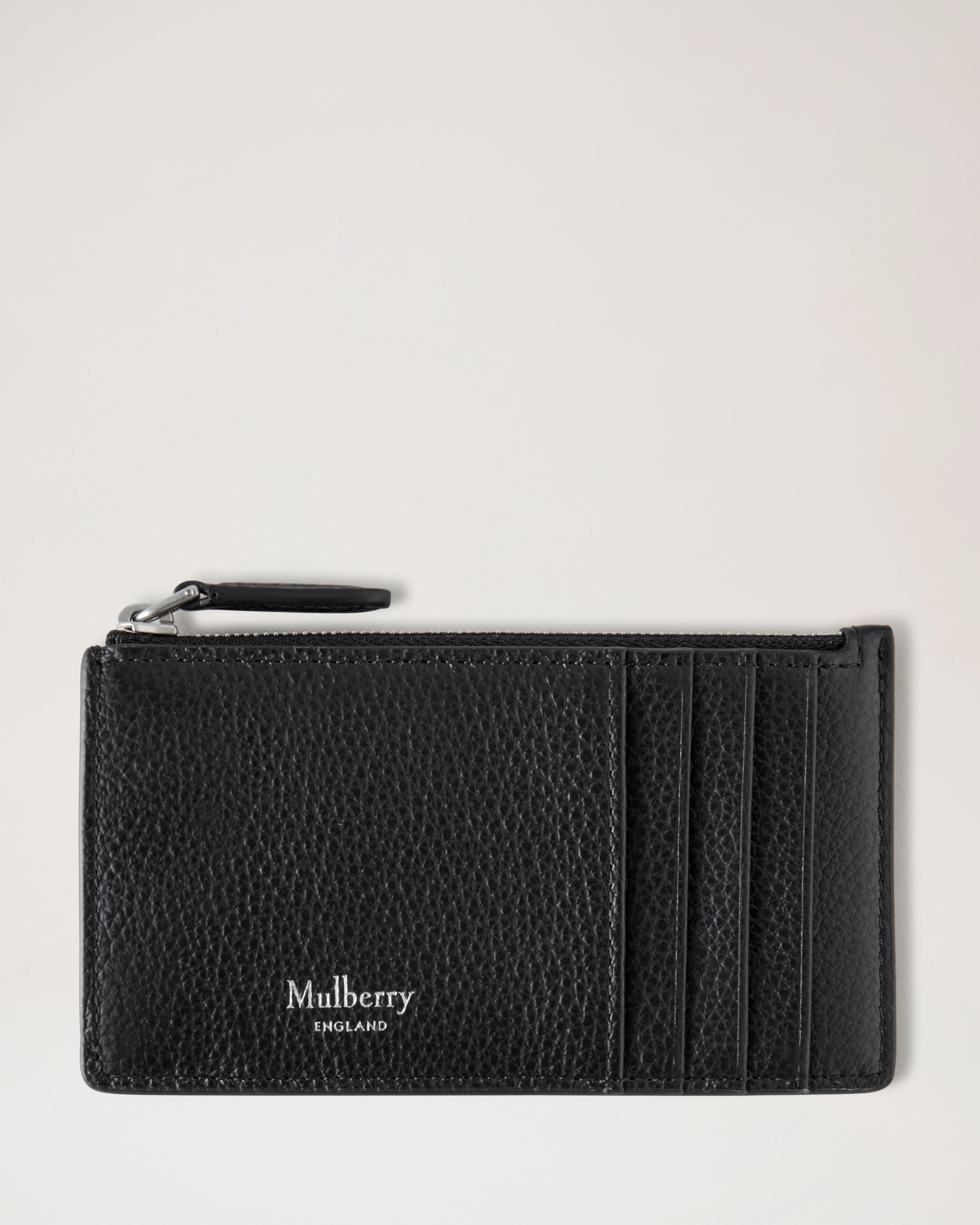 Continental Zipped Long Card Holder
Black Small Classic Grain - 1