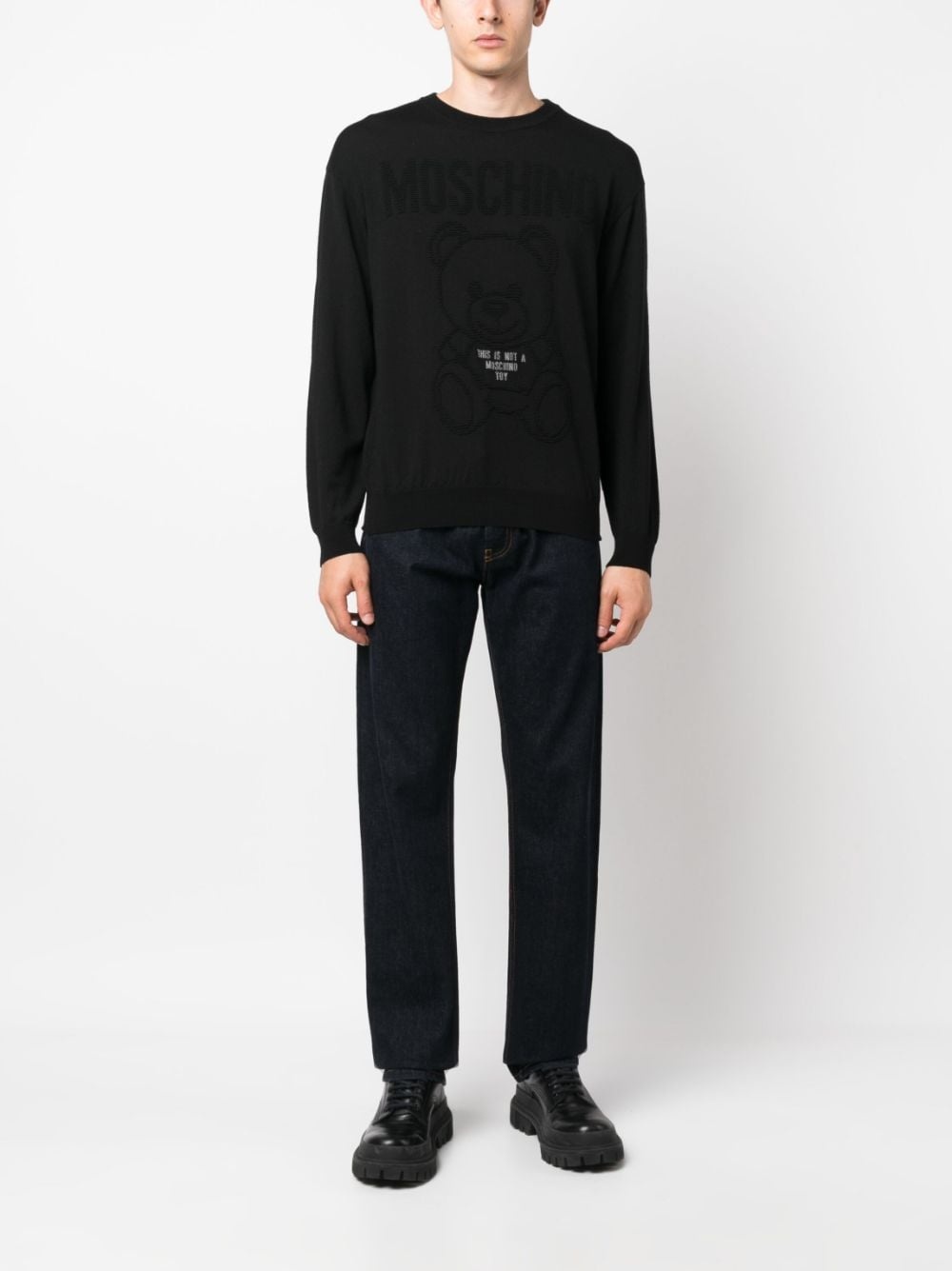 Teddy Bear virgin-wool sweatshirt - 4
