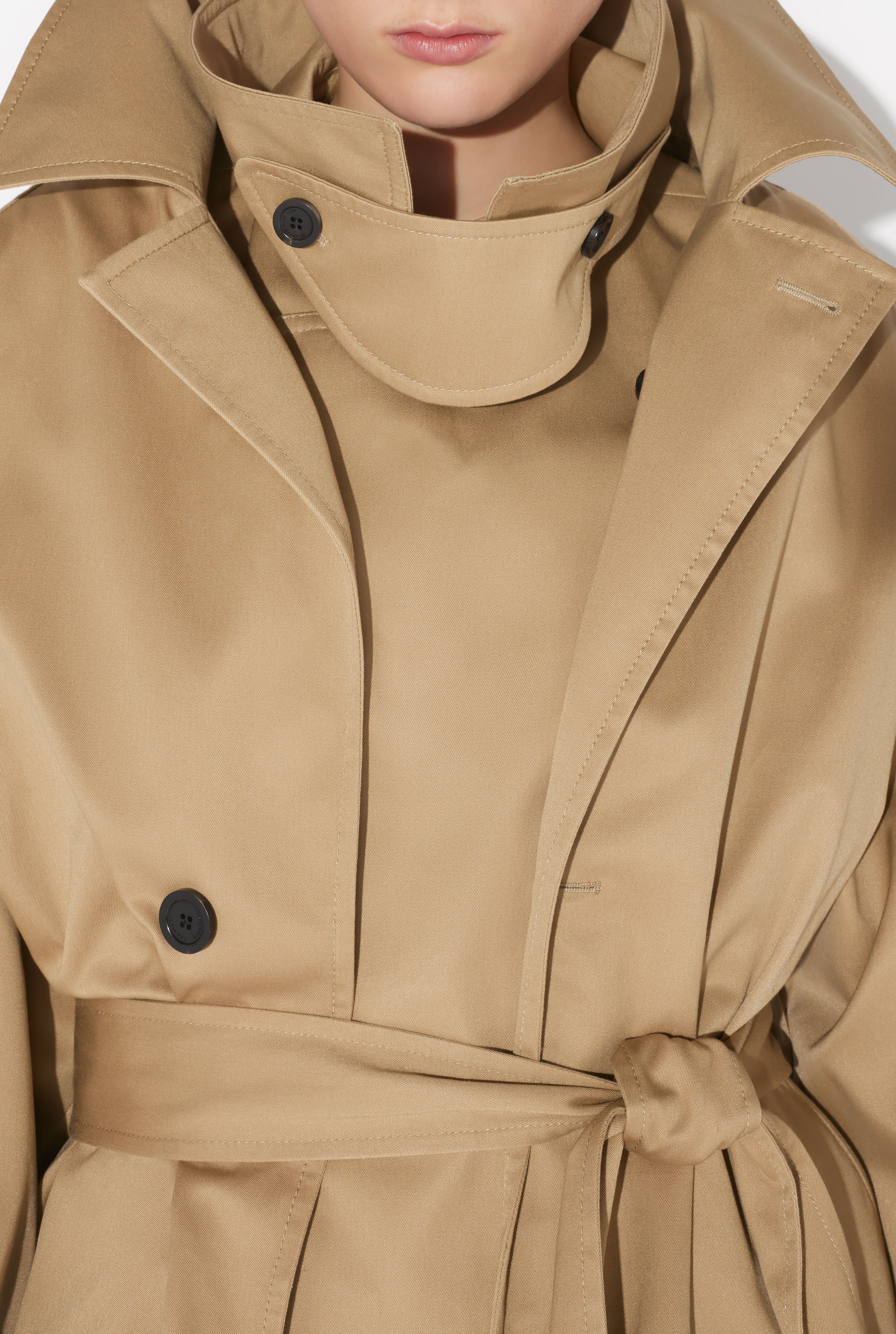 Jean Paul Gaultier THE DECONSTRUCTED TRENCH COAT | REVERSIBLE