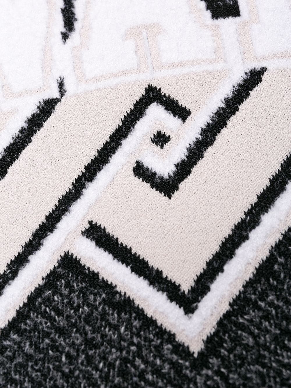 knitted logo top - 6