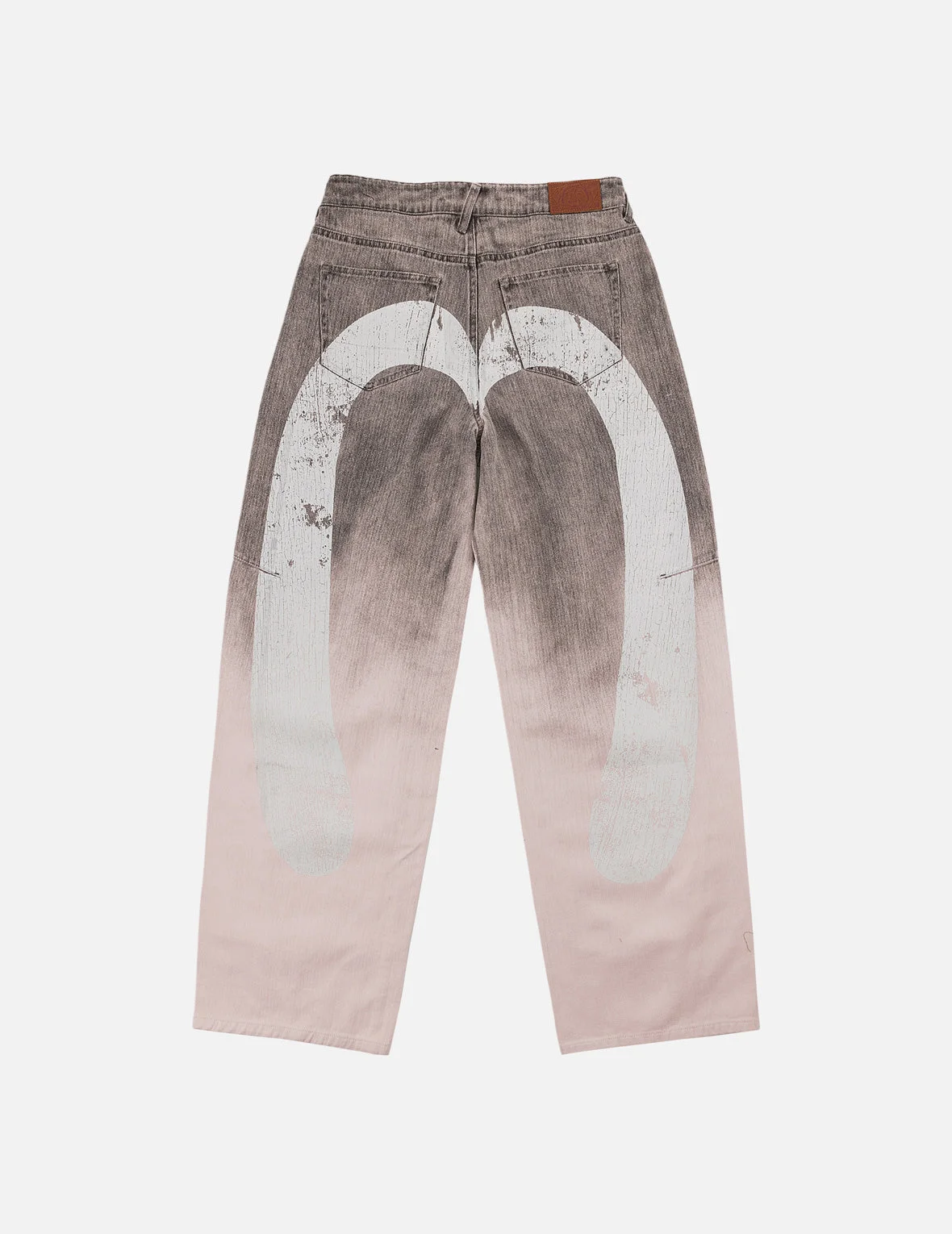 Daicock Printed Balloon Fit Gradient Cotton Pants - 1