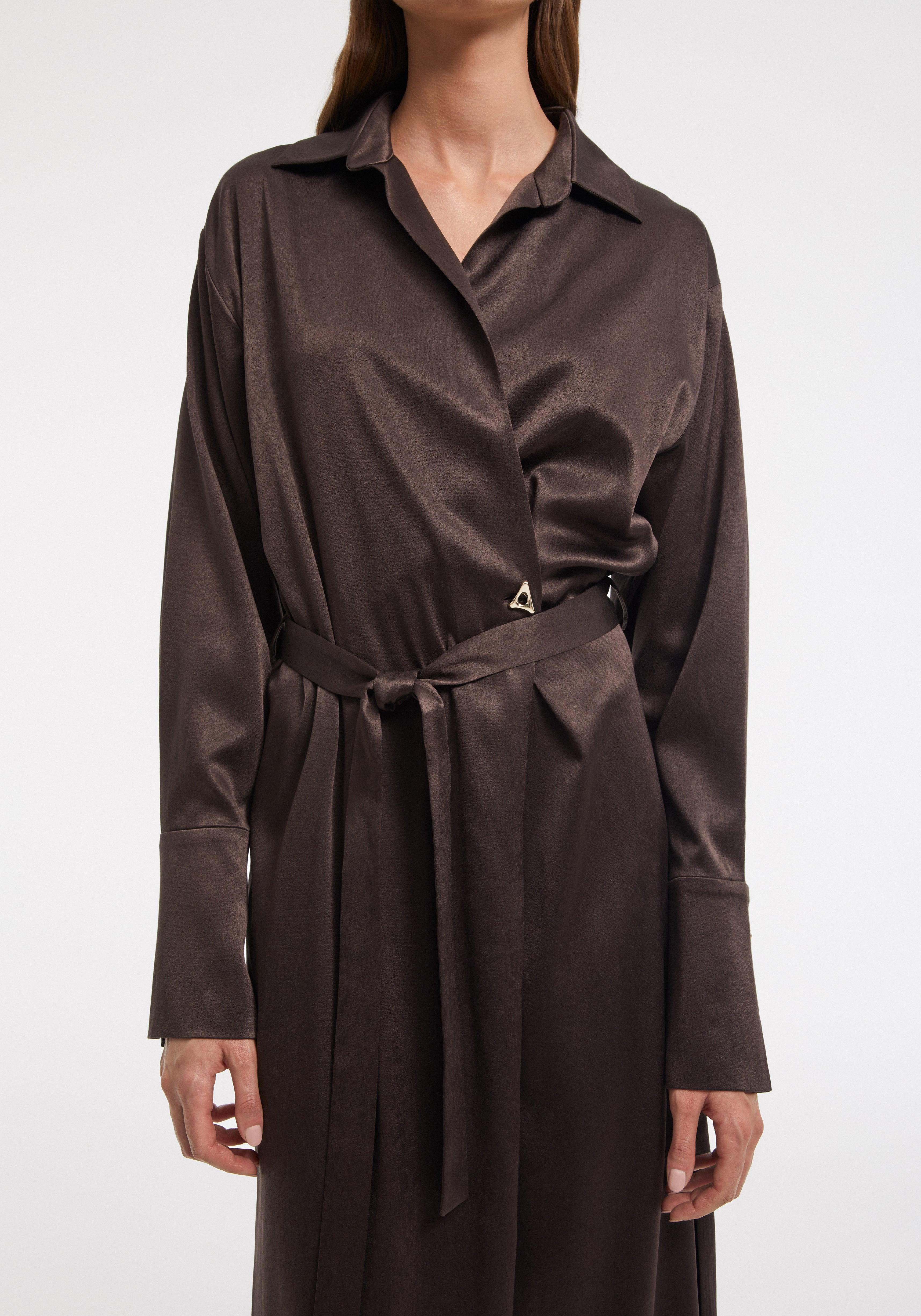 FARA
Satin wrap maxi dress - 3