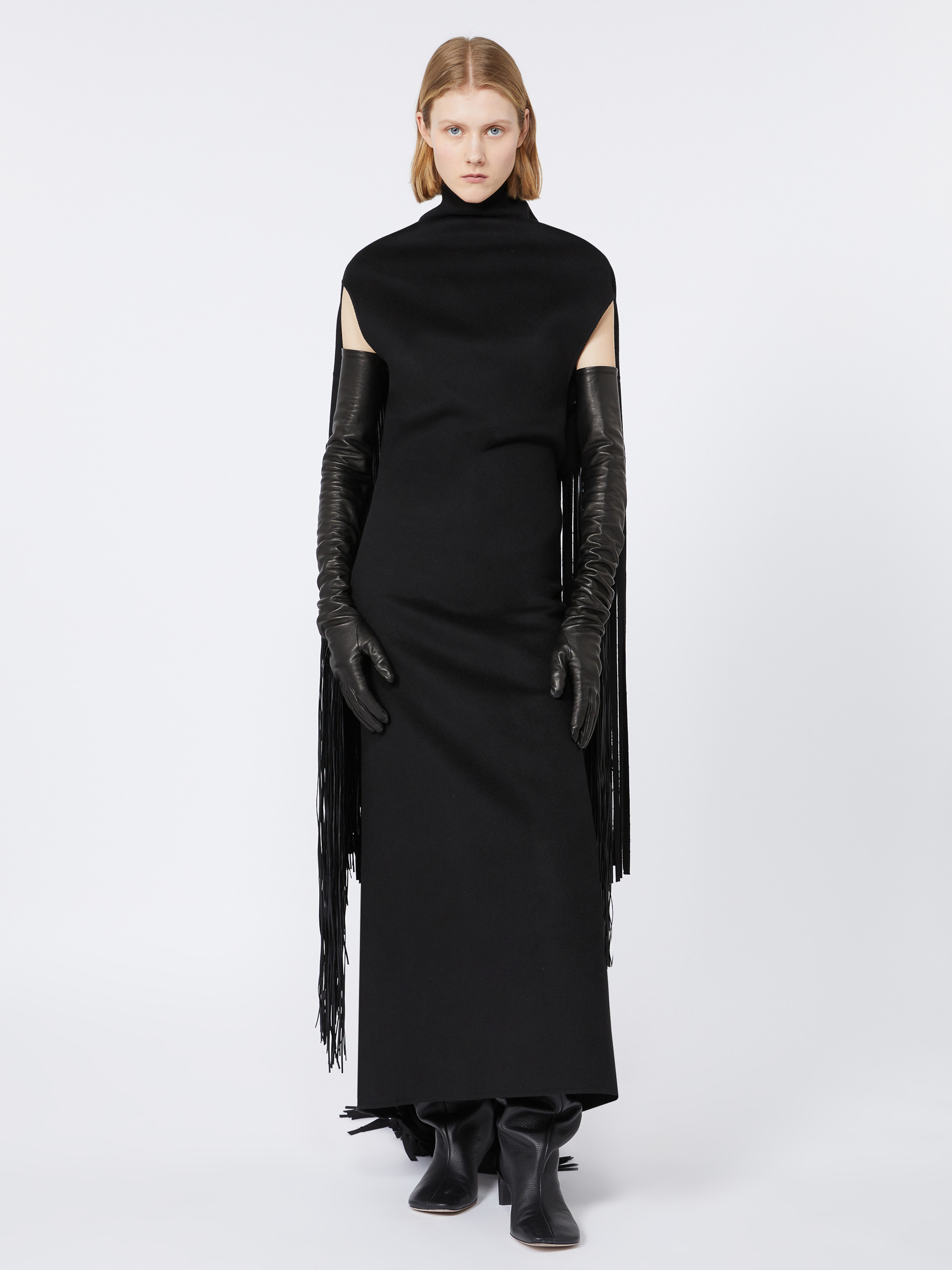 ANGEL1234 Long gloves with fringes - RUNWAY - 3
