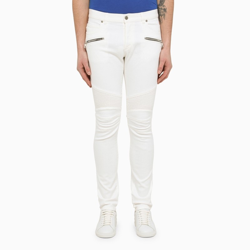 White slim jeans - 1