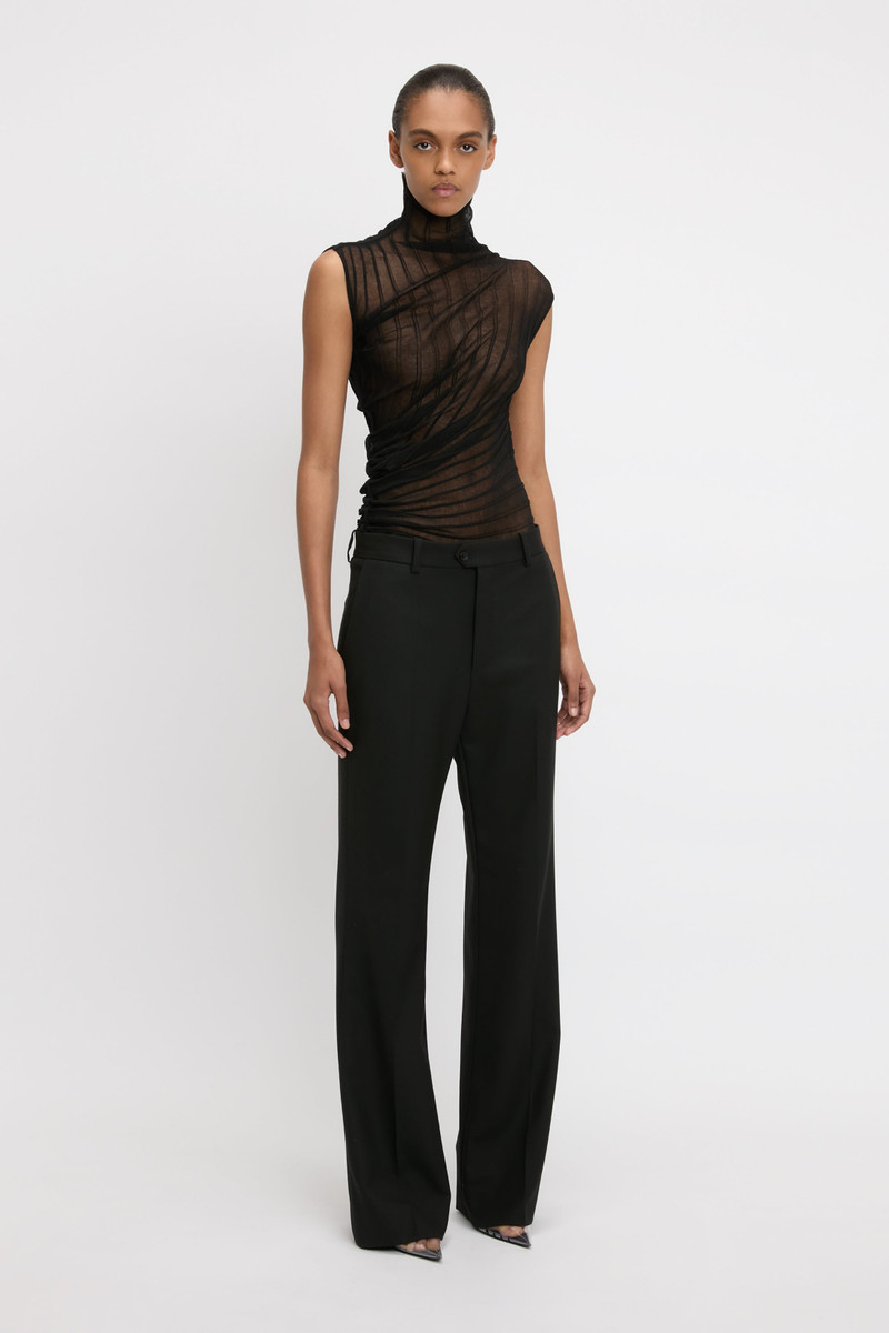 Classic Tailored Trouser In Black 3