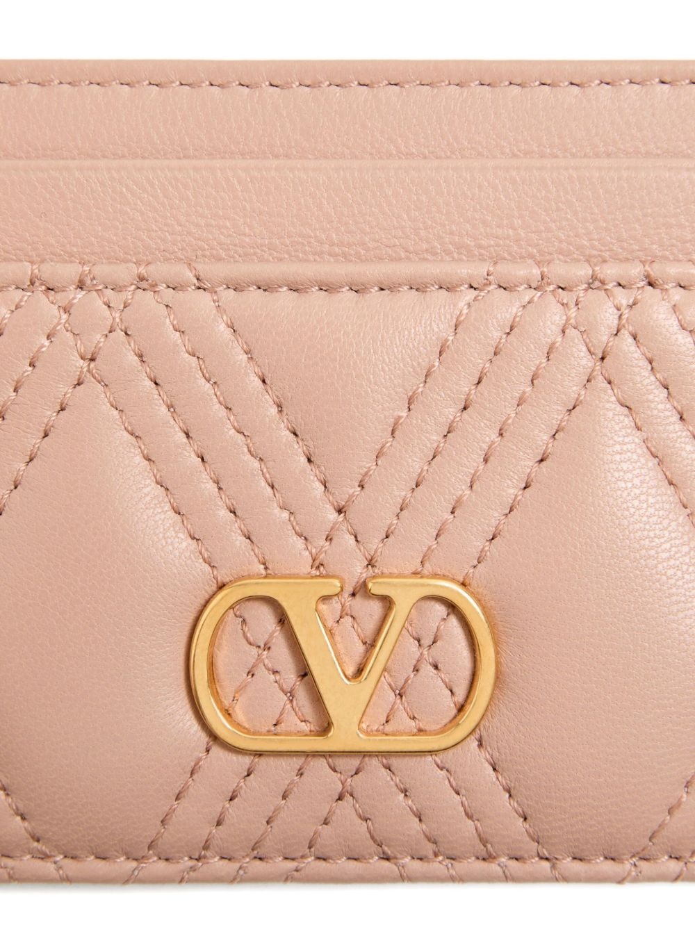 QUILTIE 67 CARDHOLDER IN QUILTED NAPPA LEATHER - 5
