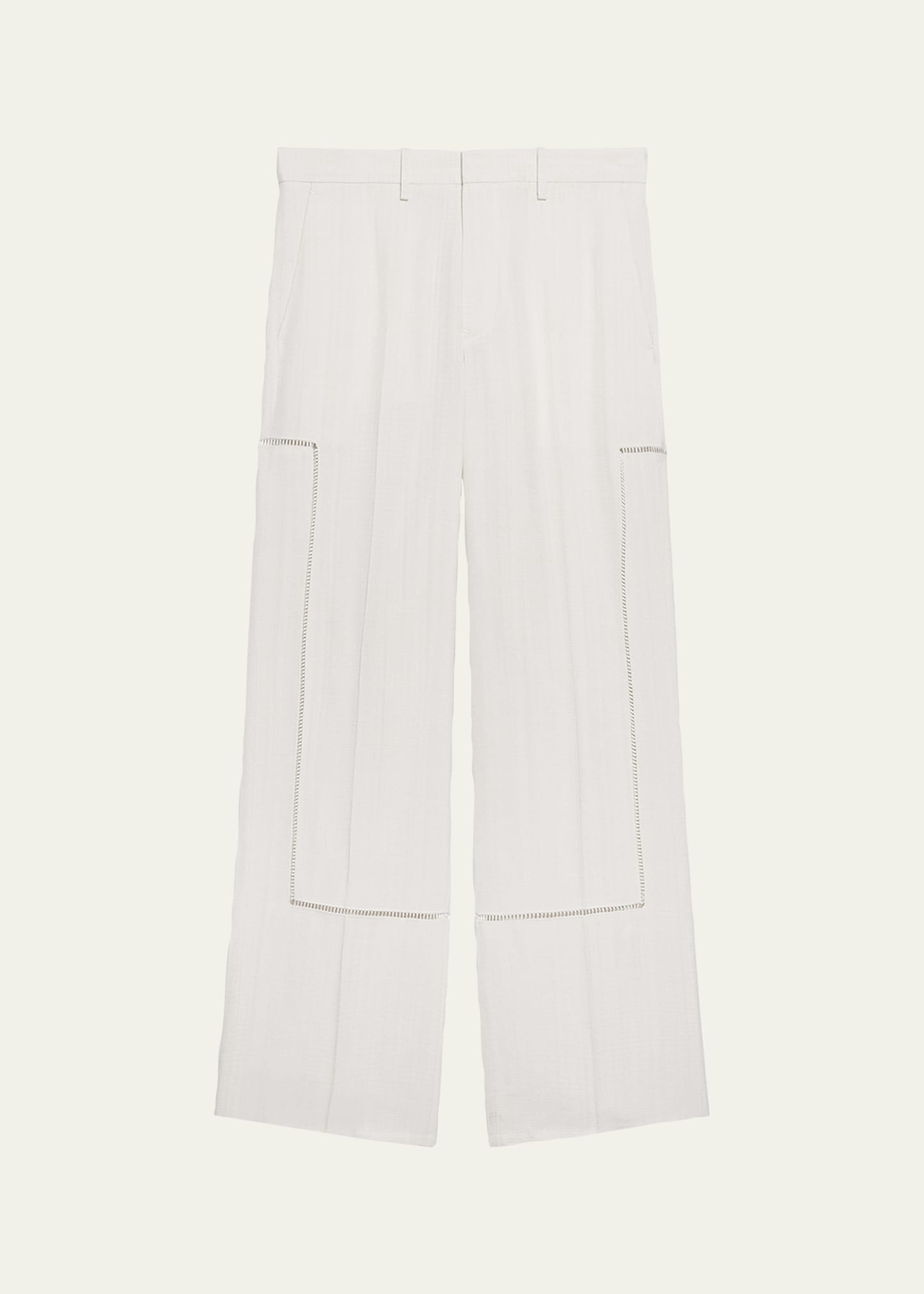 Men's Ladder-Stitch Carpenter Trousers - 1