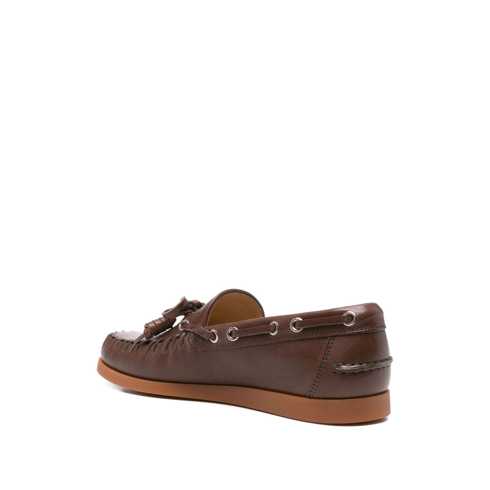 Valentino Garavani Brown Loafers Women - 4