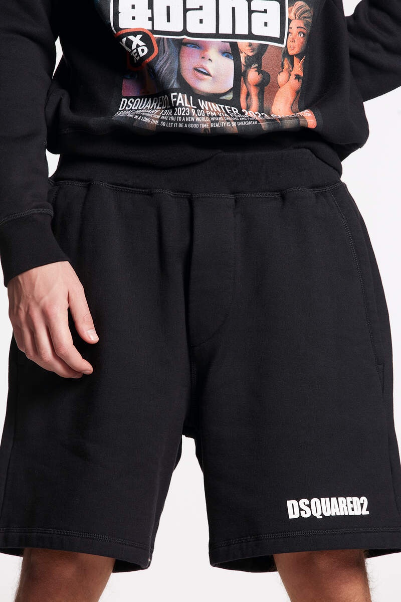 D2 WASH RELAXED SHORTS - 3
