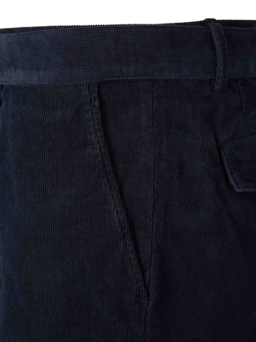 pleat-detailed corduroy trousers - 3