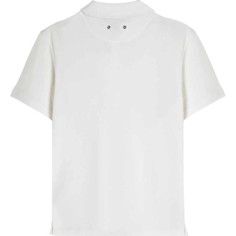 Vilebrequin Unisex Terry Bowling Shirt Solid outlook