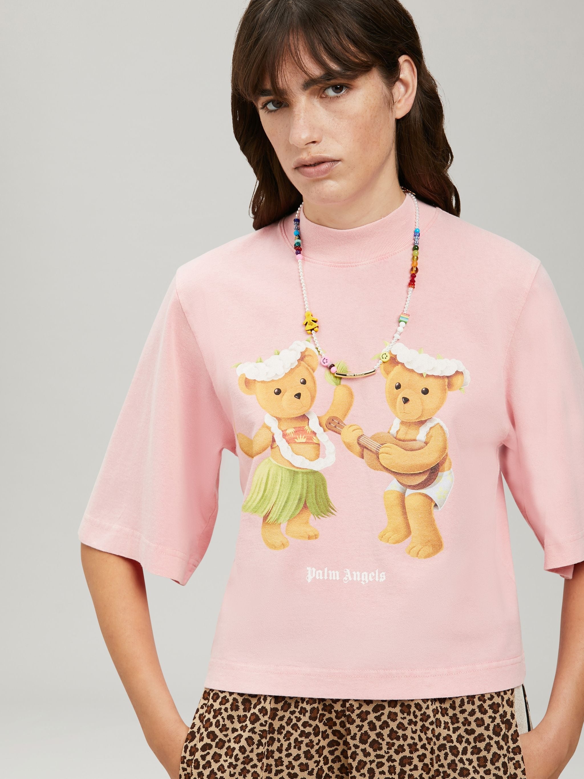 DANCING BEAR CROPPED T-SHIRT - 6