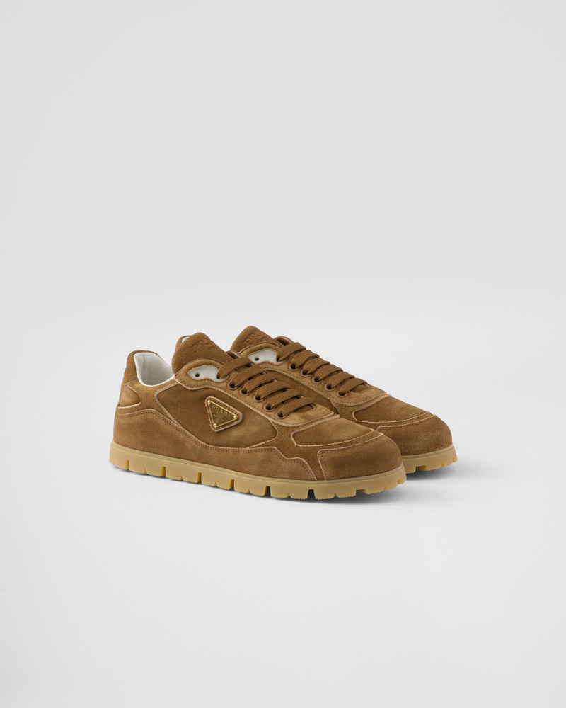 Faded suede sneakers 1