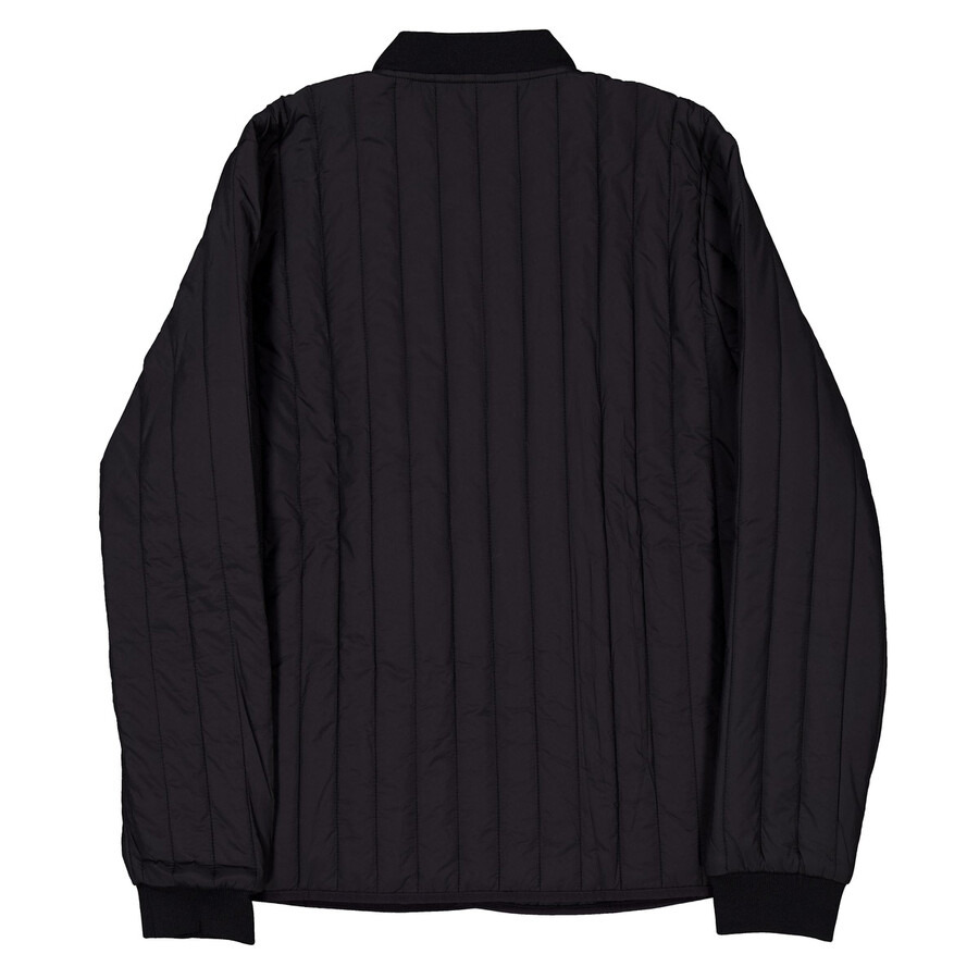 Rains Men's Black Banja Liner Bomber Jacket - 6