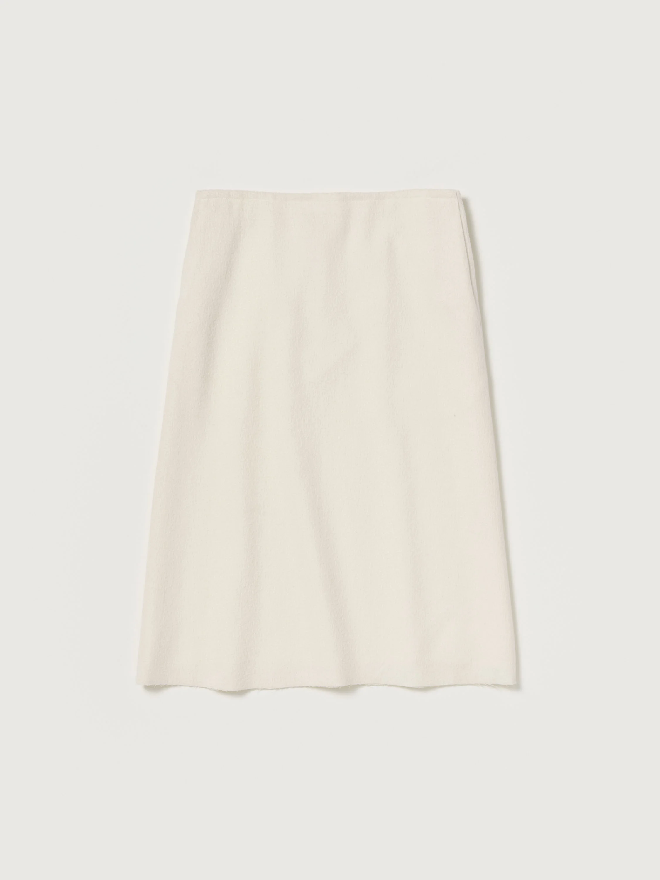 FULLED WOOL SILK SKIRT - 1