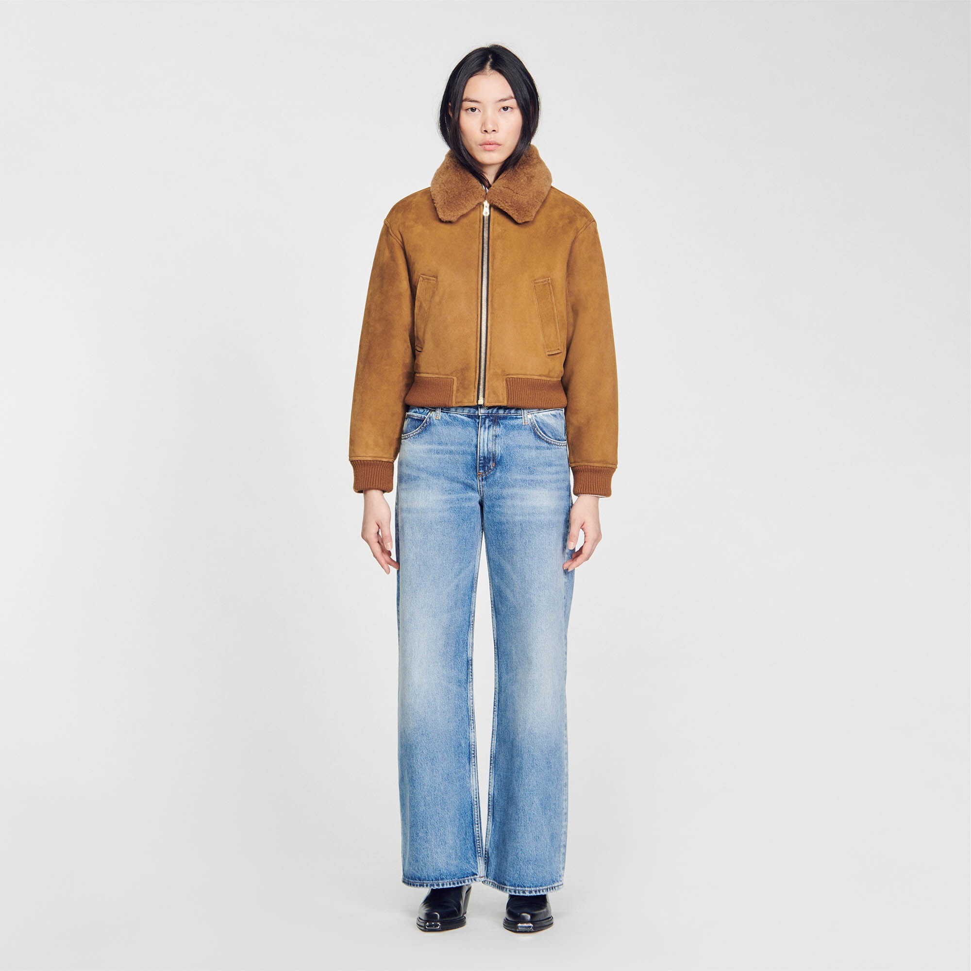SHEARLING BOMBER - 3
