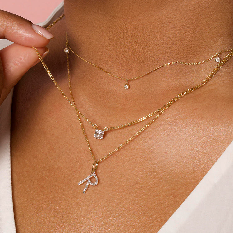 Tiny Shield of Strength Necklace - 2