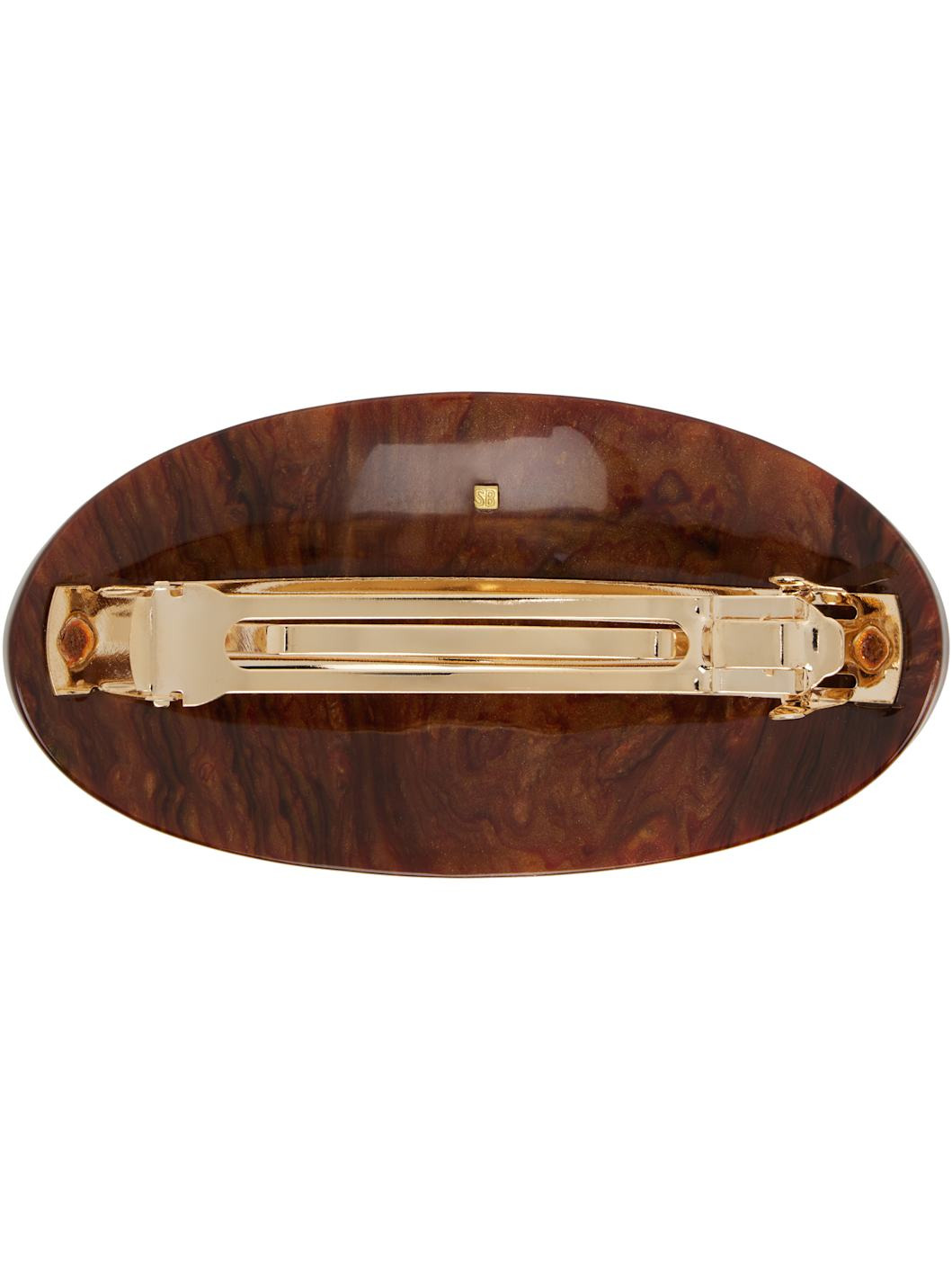 Brown Coupole Hair Clip - 2