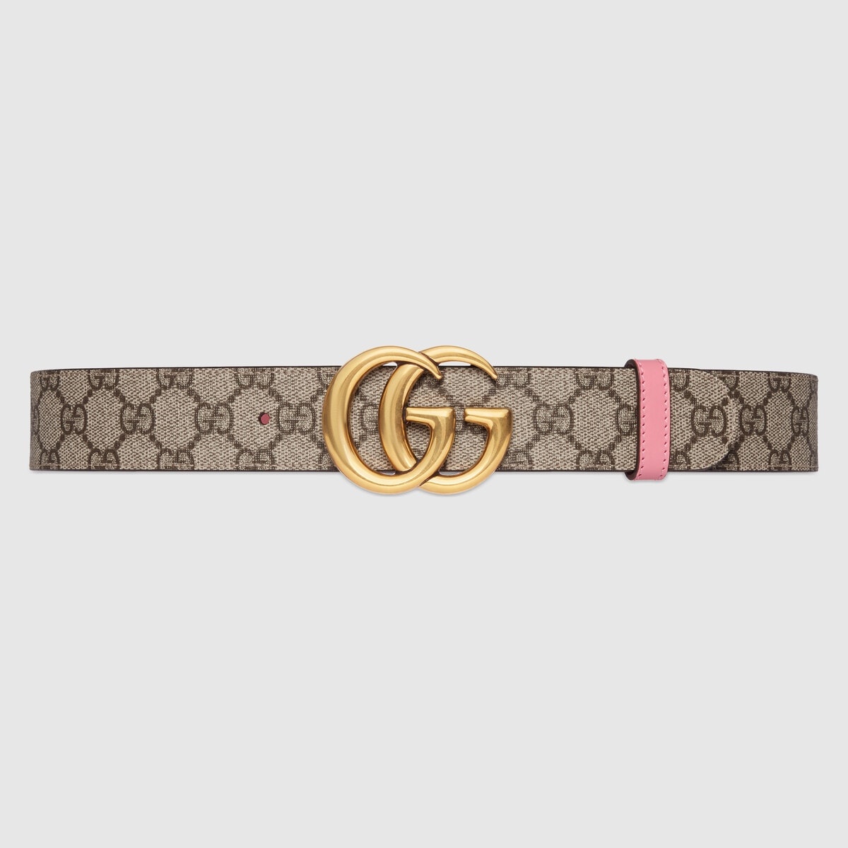 【GUCCI】 GG Marmont Reversible Belt GG Marmont reversible belt in black leather | GUCCI® CA