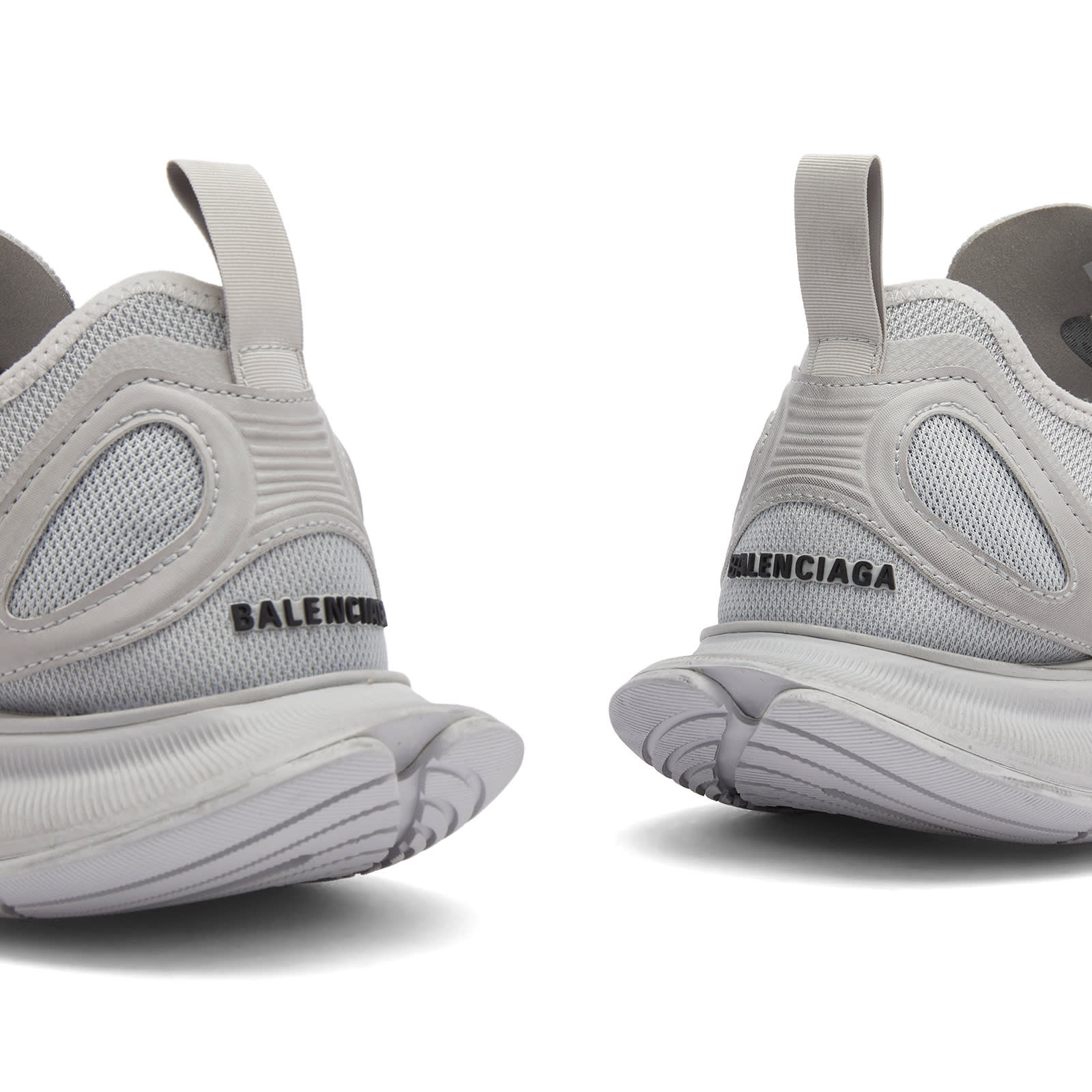 関税込【BALENCIAGA】Circuit Runner Light Grey Balenciaga Men's Circuit Mesh Runner Sneakers | Neiman Marcus