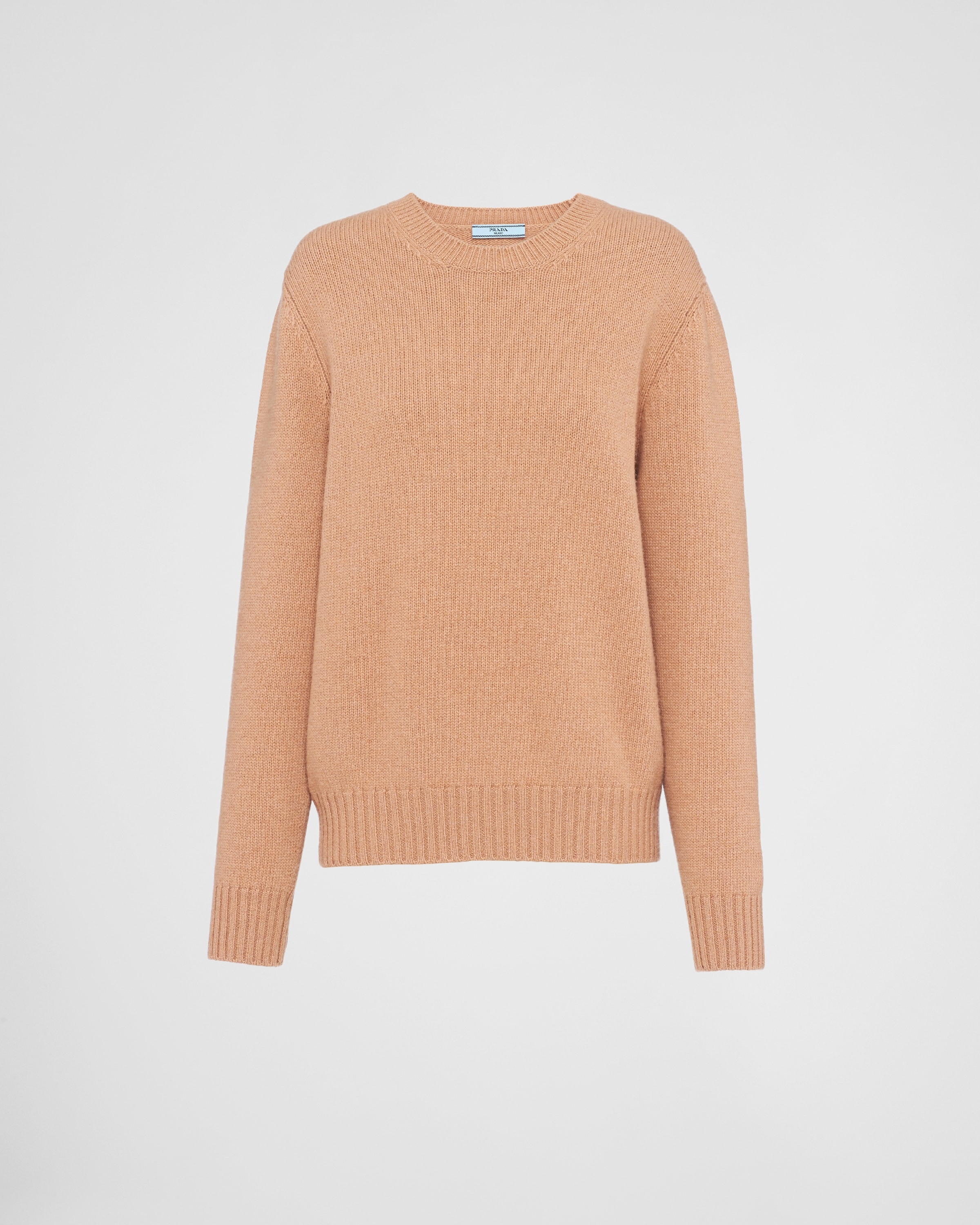 Wool and cashmere crew-neck sweater - 1