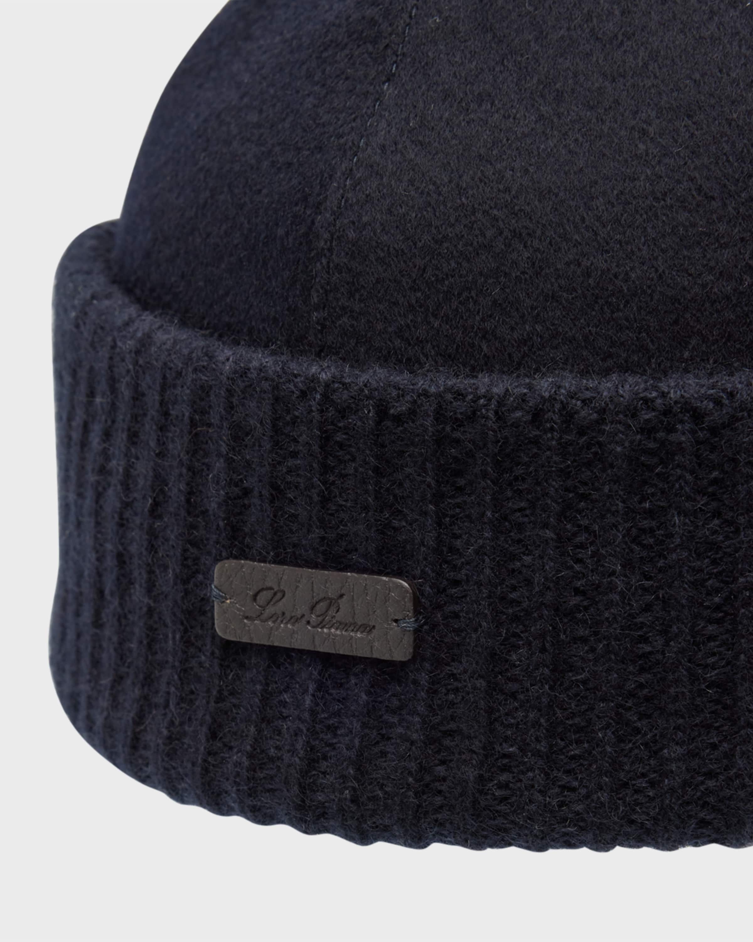 Men's Cashmere Beanie Hat - 2