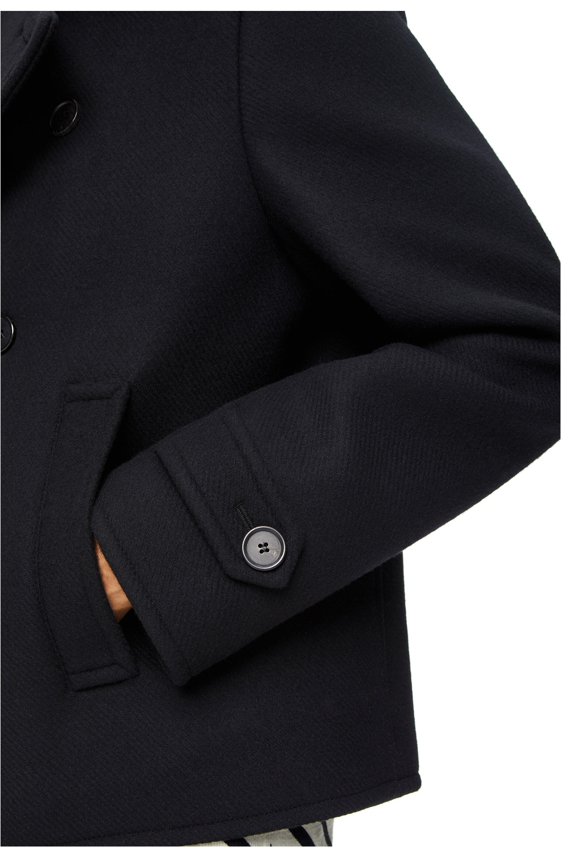 Peacoat in wool - 5