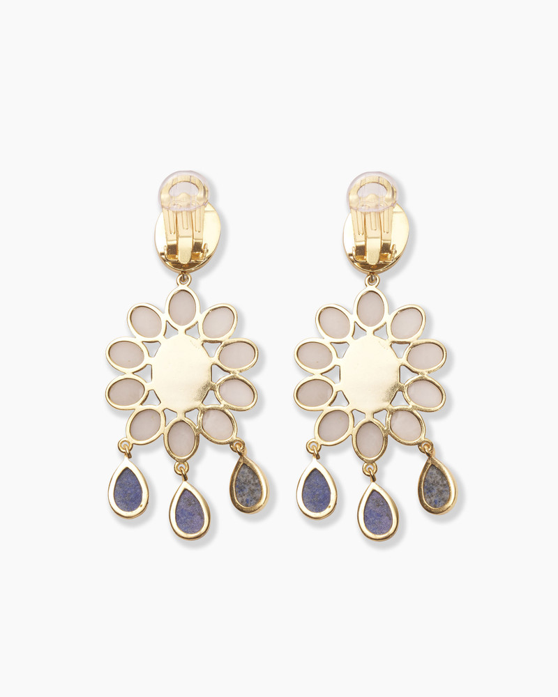 Carolina Herrera x Olympia Babylonia Flower Power Earrings 3