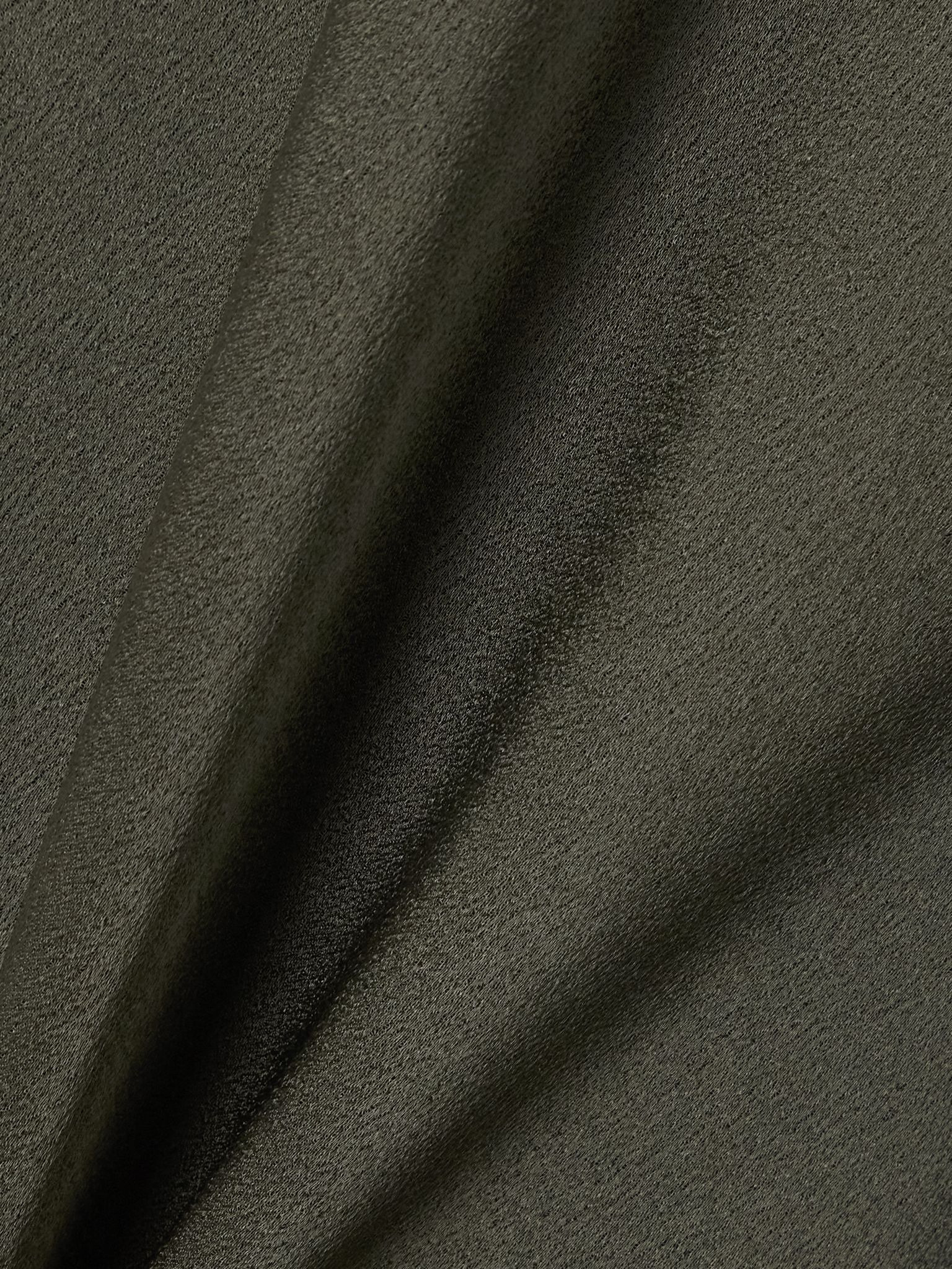 Skyros satin midi dress Dark green - 4