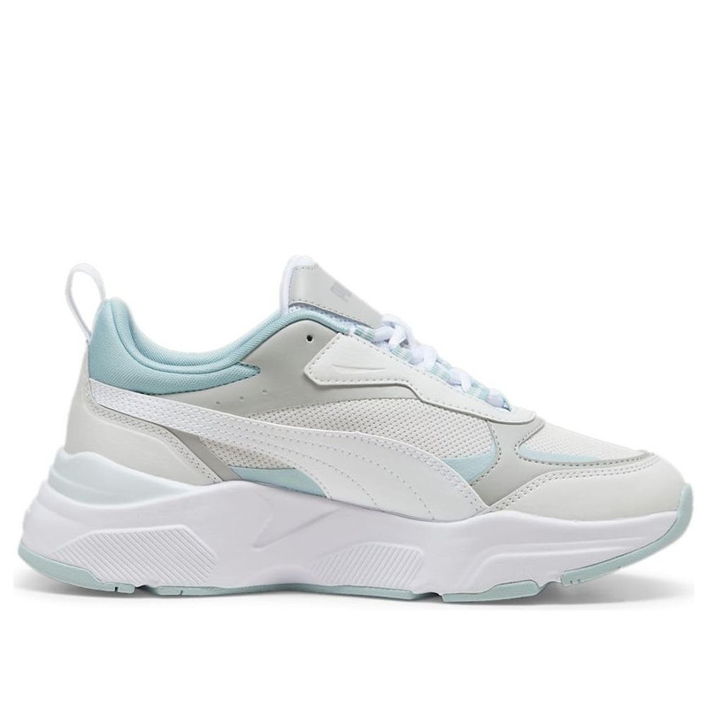 (WMNS) PUMA Cassia 'Grey White Turquoise' 384647-20 2