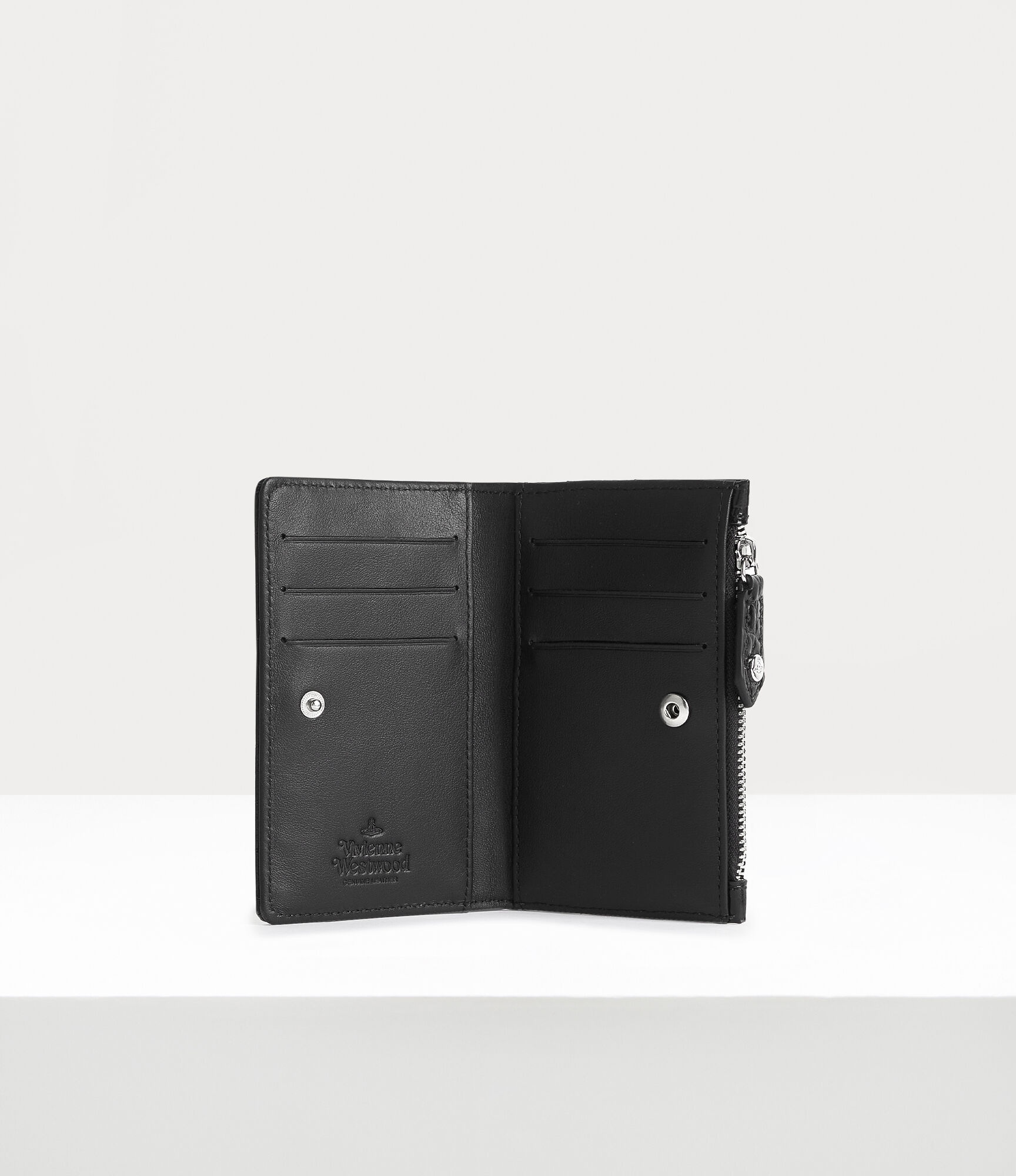 CROCODILE SLIM FLAP CARD HOLDER - 2