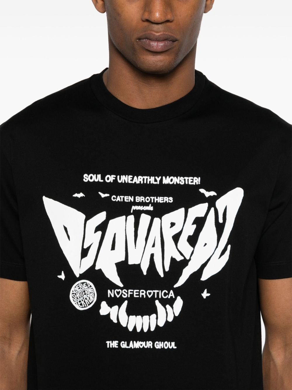 logo-print cotton T-shirt - 5