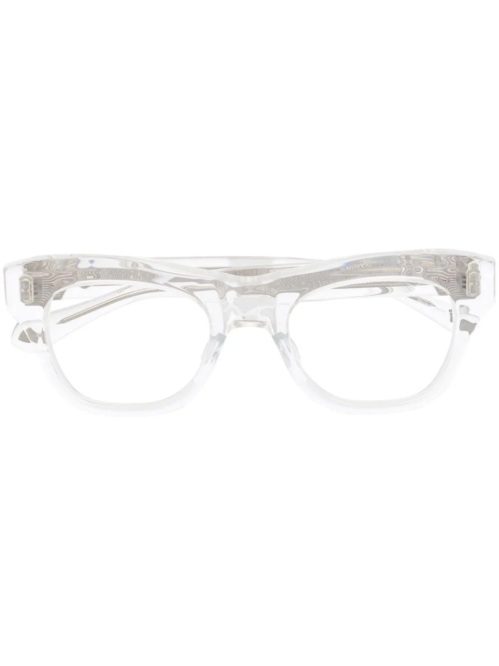 wayfarer-frame optical glasses - 1