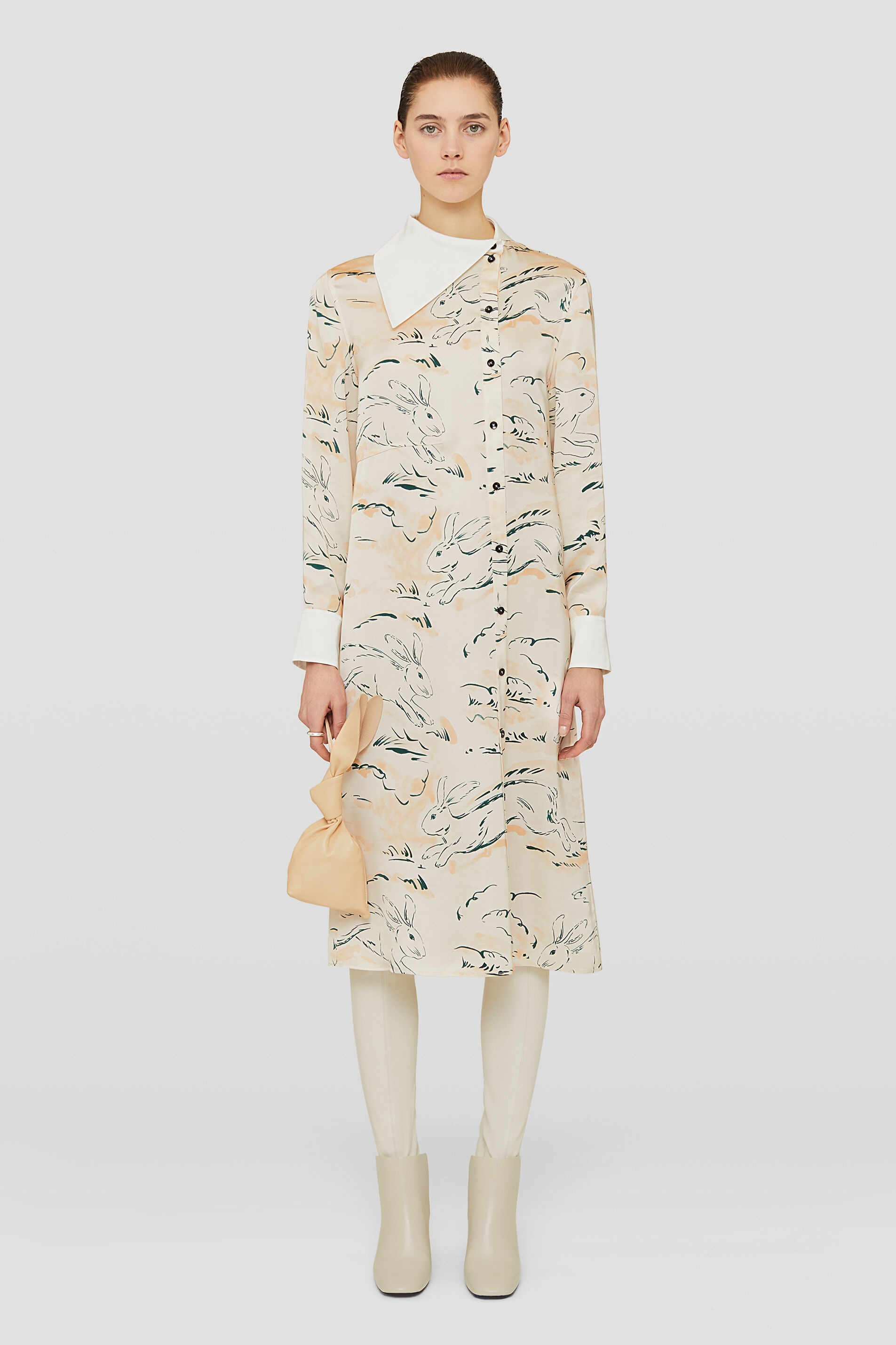 Rabbit Shirt Dress - 2