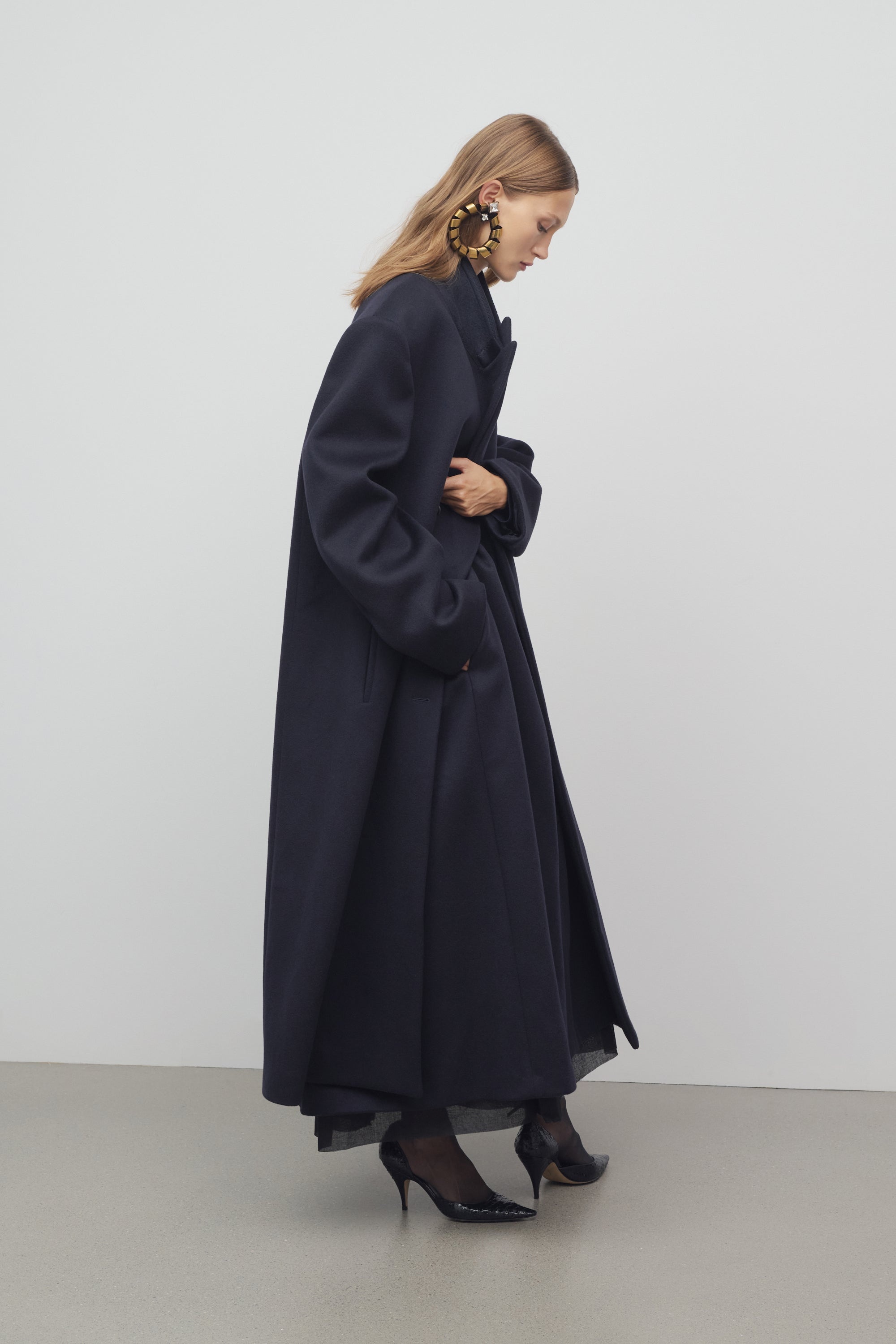 Harisi Coat in Cashmere - 4
